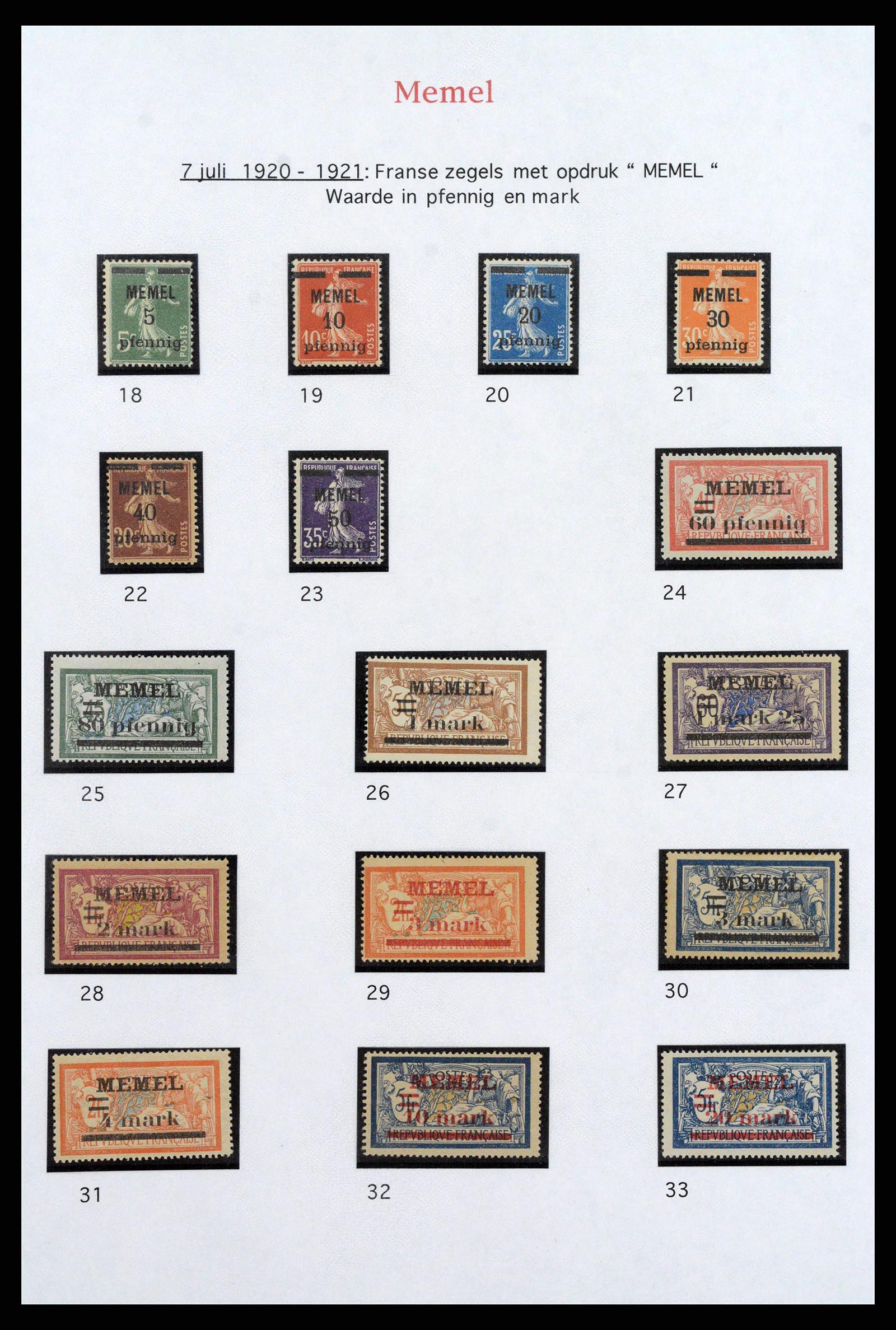 38660 0027 - Postzegelverzameling 38660 Duitse gebieden 1800 (!)-1939.