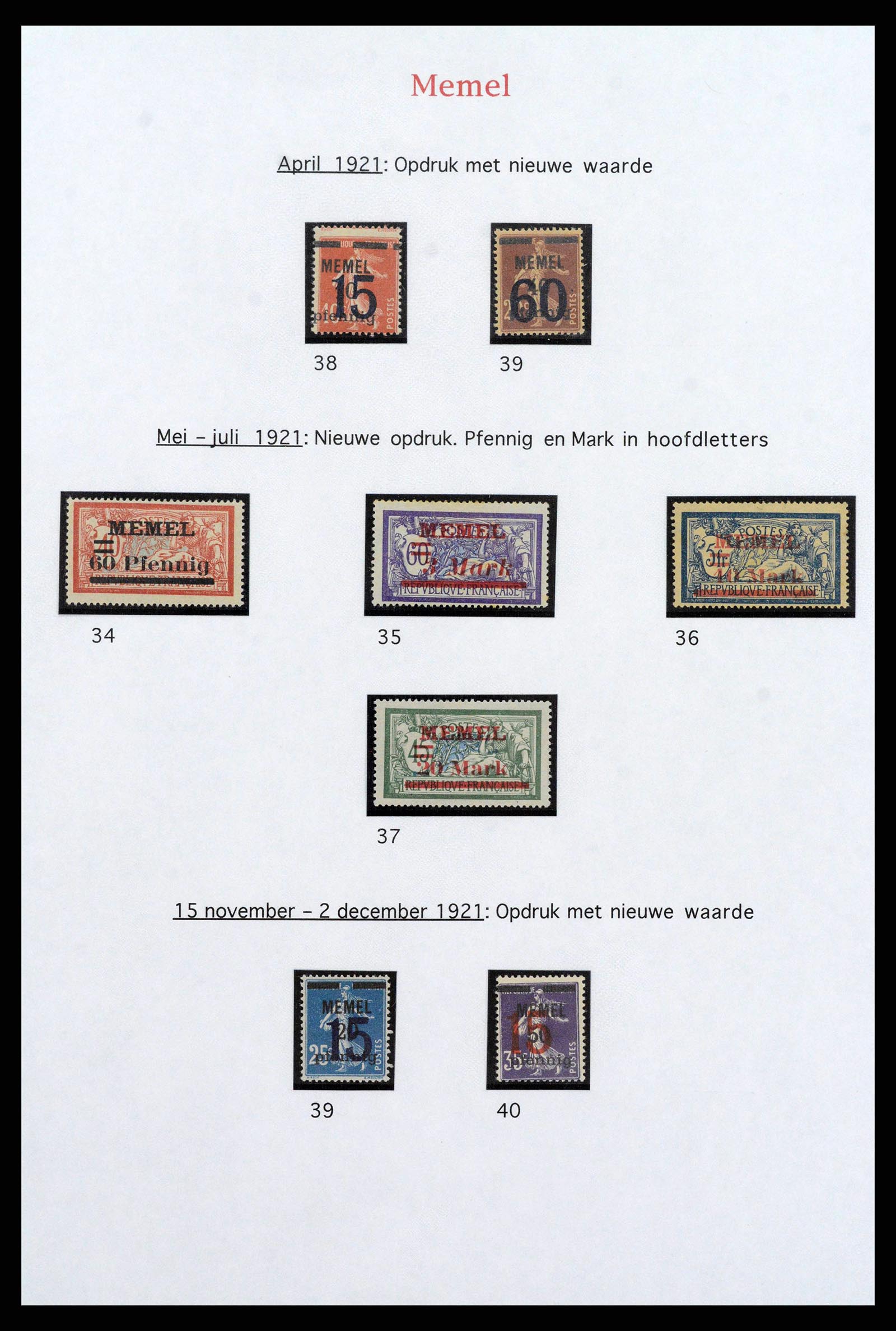 38660 0028 - Postzegelverzameling 38660 Duitse gebieden 1800 (!)-1939.