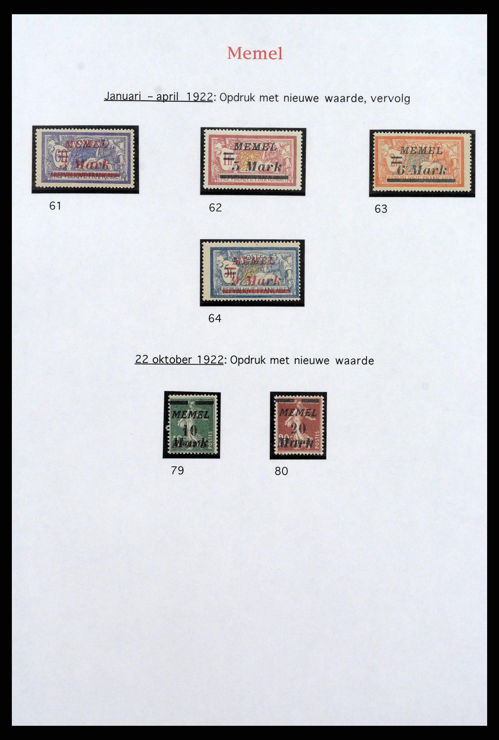 38660 0031 - Postzegelverzameling 38660 Duitse gebieden 1800 (!)-1939.