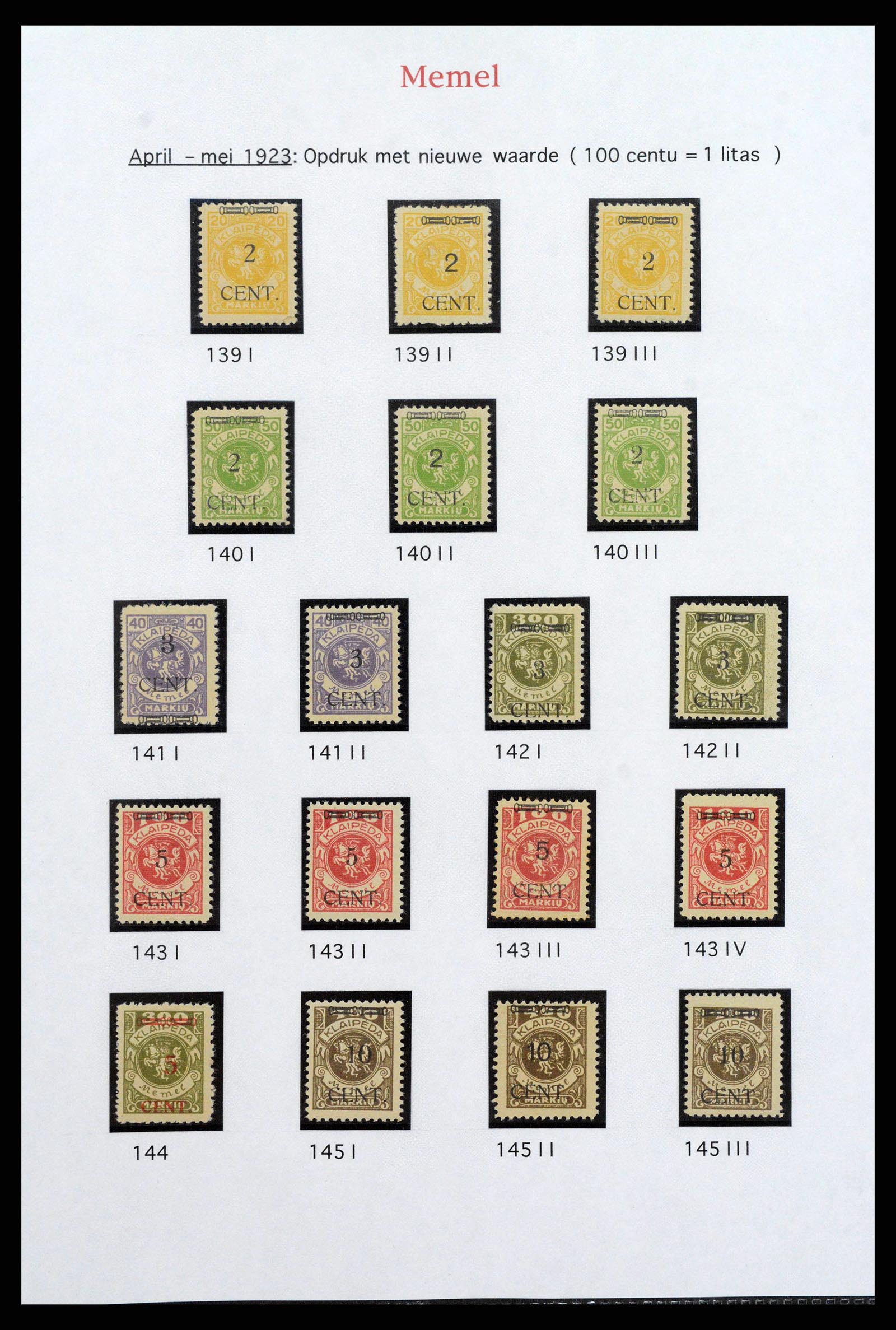 38660 0042 - Stamp collection 38660 German territories 1800 (!)-1939.