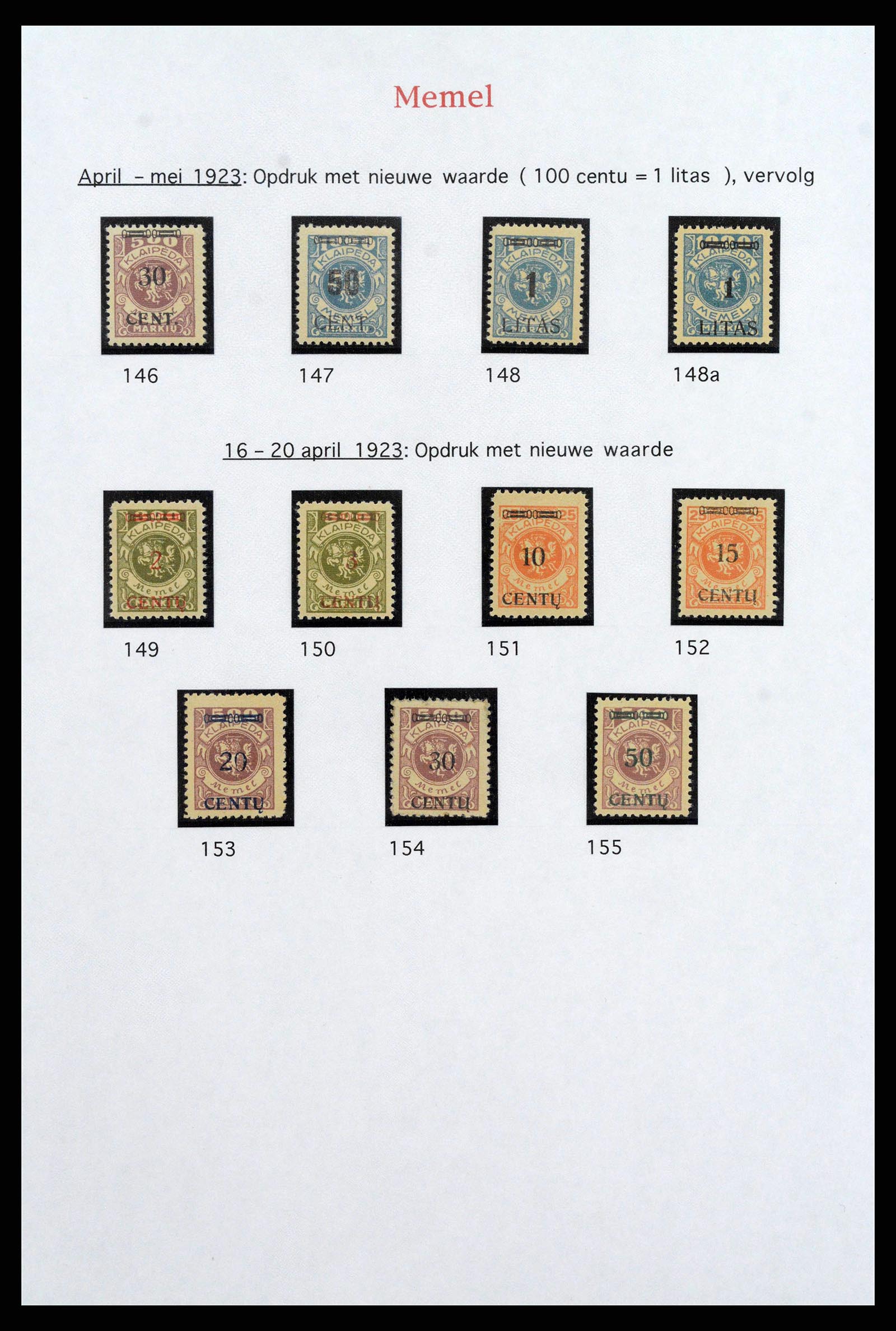 38660 0043 - Stamp collection 38660 German territories 1800 (!)-1939.