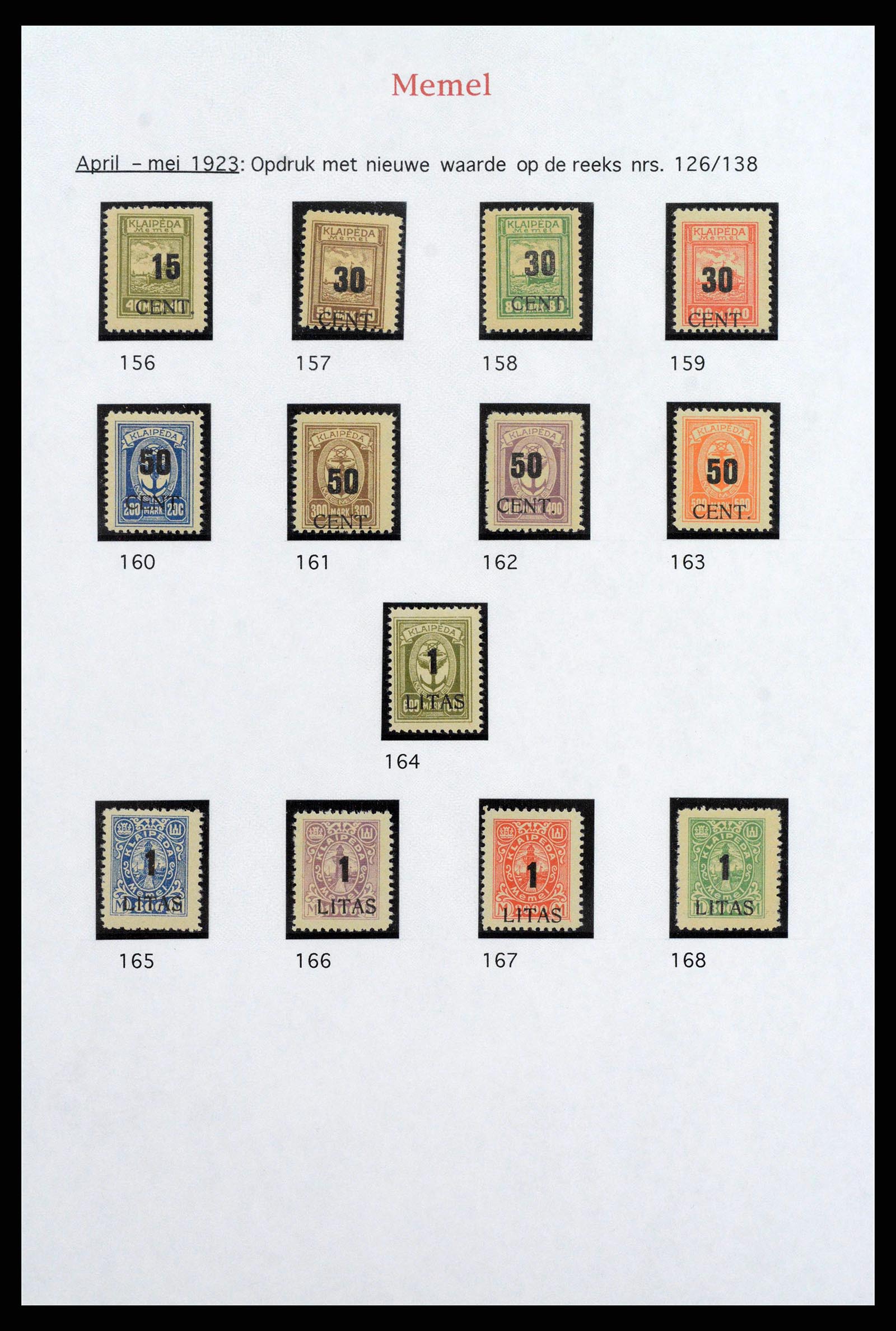 38660 0044 - Stamp collection 38660 German territories 1800 (!)-1939.