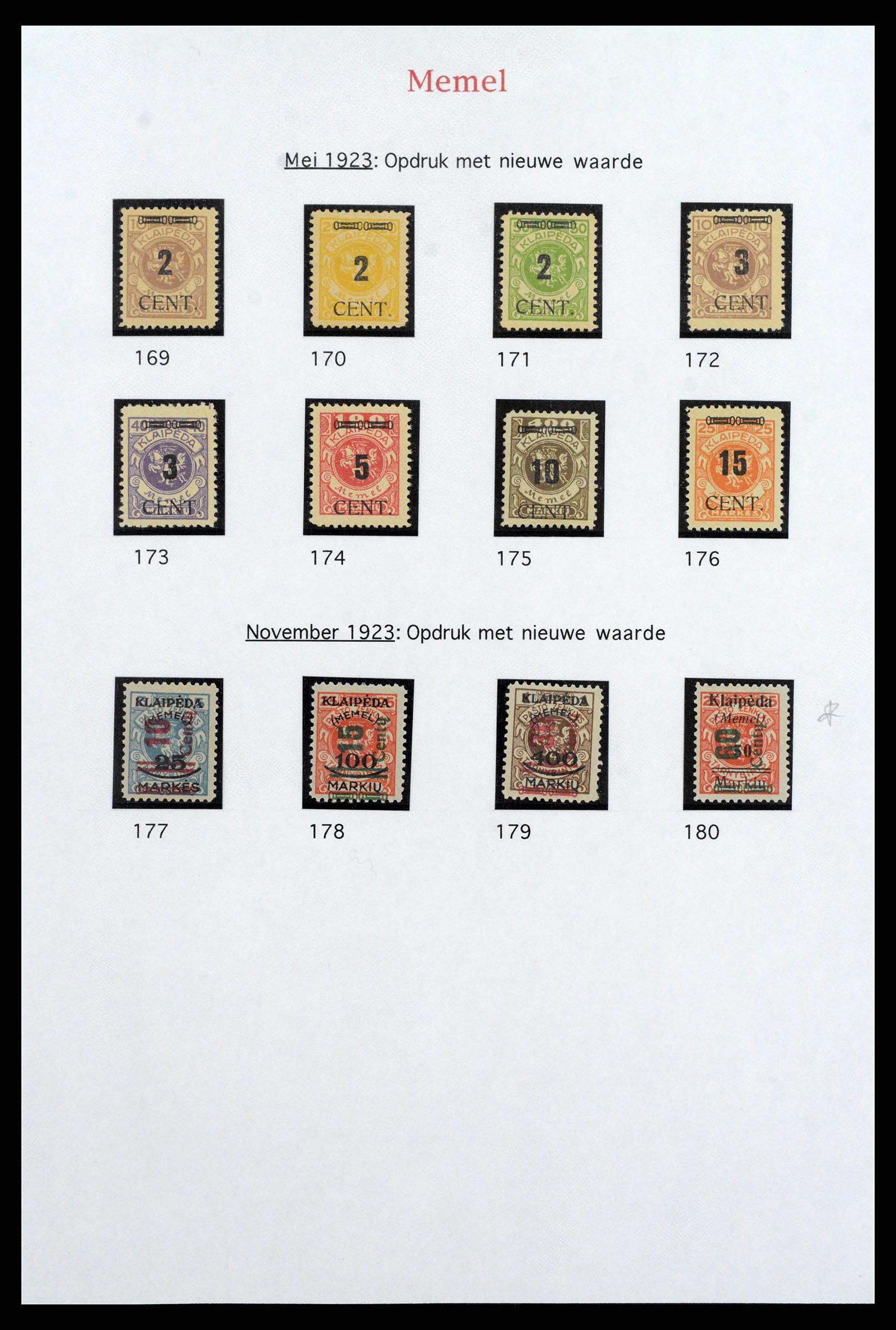 38660 0045 - Stamp collection 38660 German territories 1800 (!)-1939.
