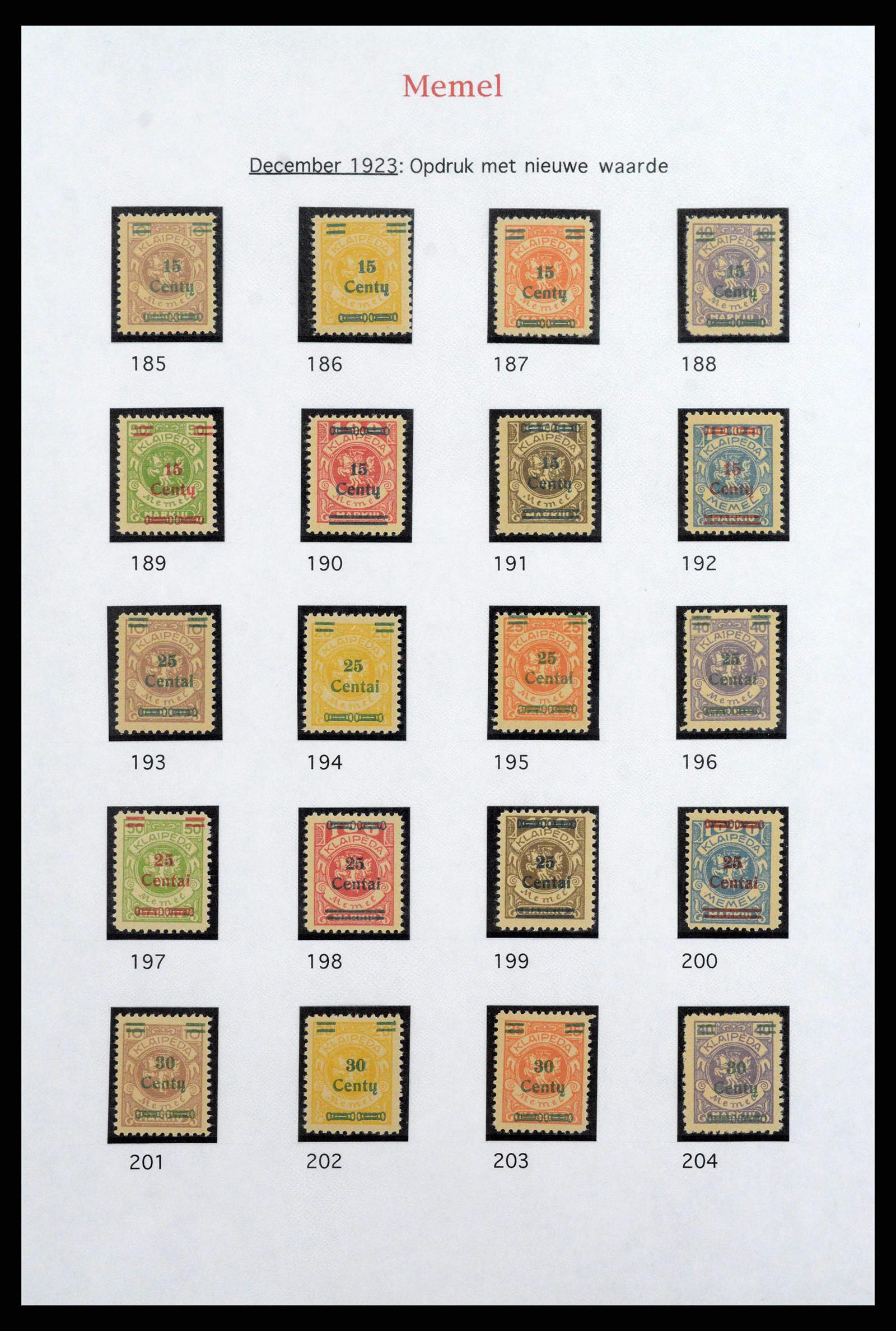 38660 0046 - Stamp collection 38660 German territories 1800 (!)-1939.