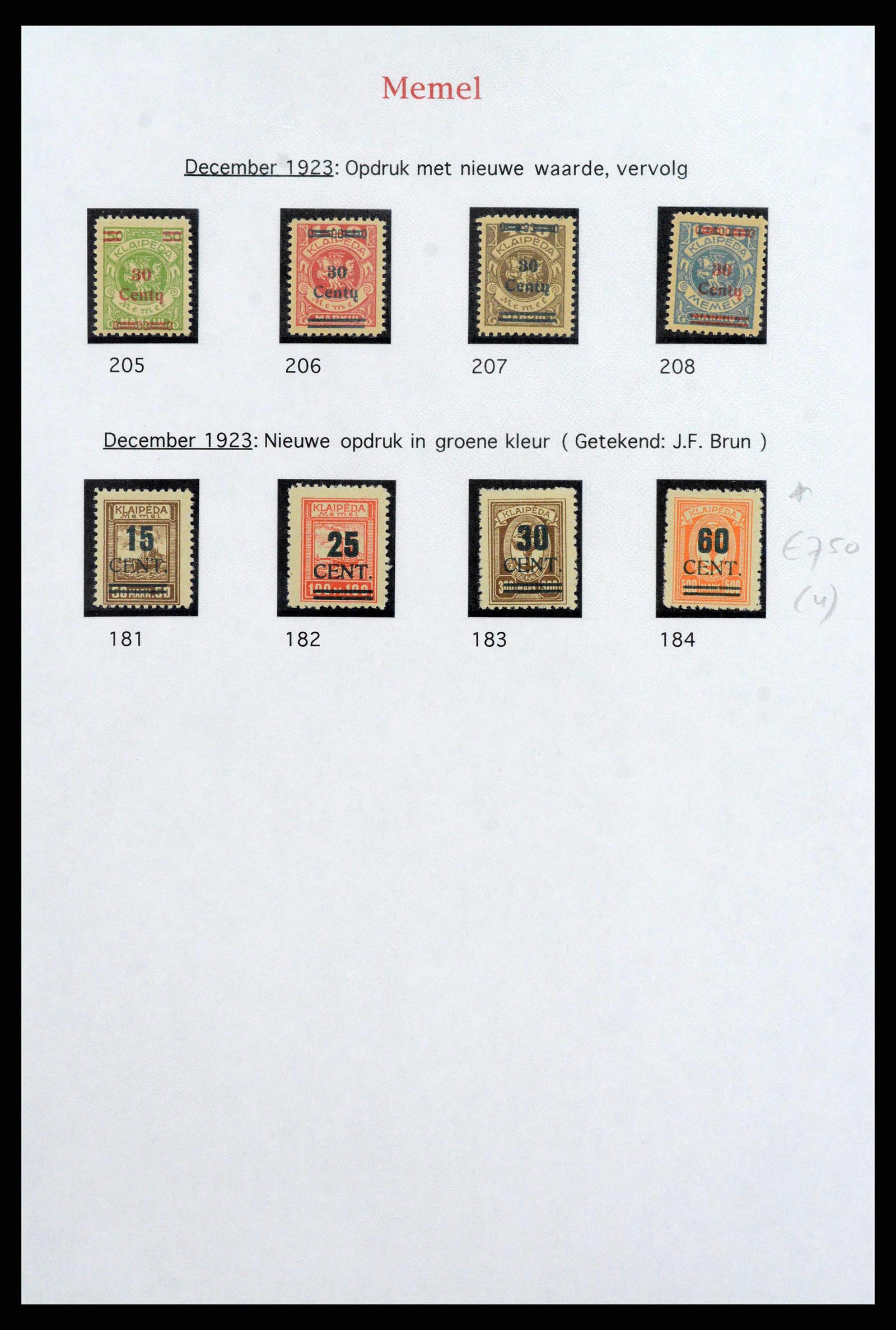 38660 0047 - Stamp collection 38660 German territories 1800 (!)-1939.