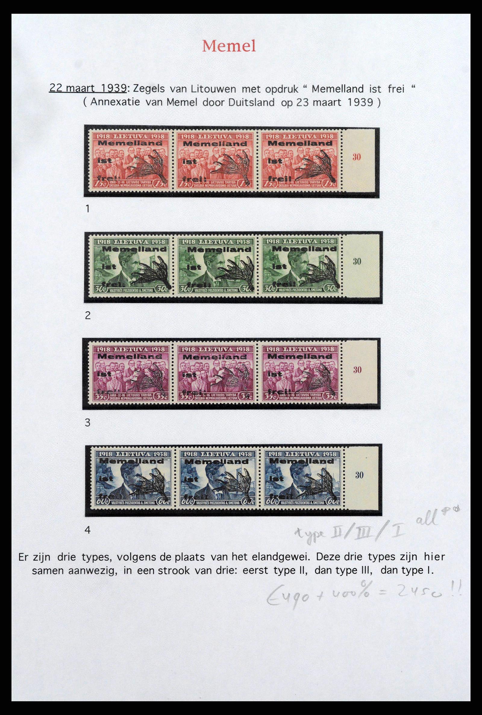 38660 0052 - Postzegelverzameling 38660 Duitse gebieden 1800 (!)-1939.