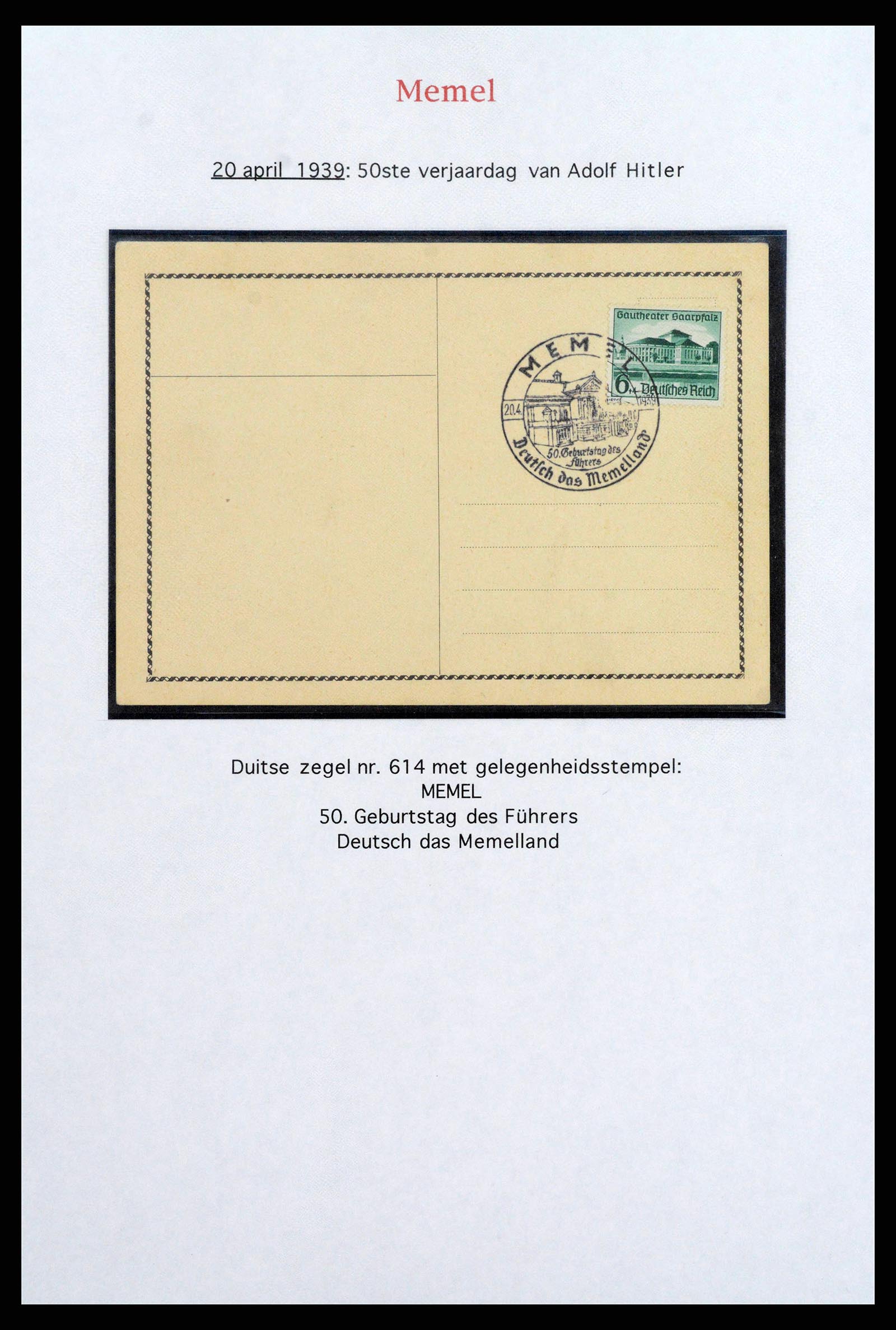 38660 0053 - Postzegelverzameling 38660 Duitse gebieden 1800 (!)-1939.