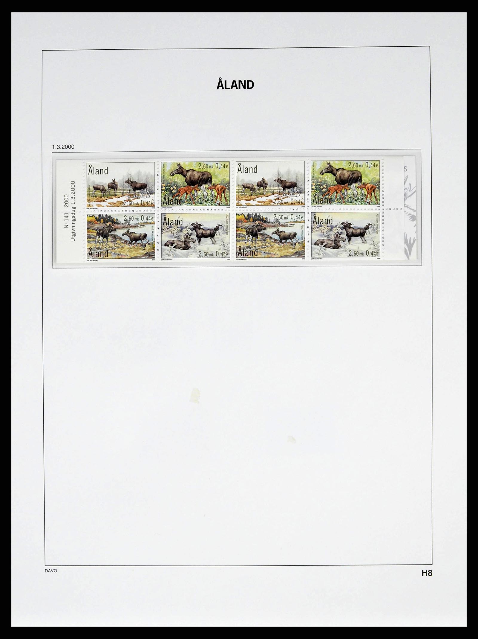 38662 0037 - Stamp collection 38662 Aland 1984-2006.