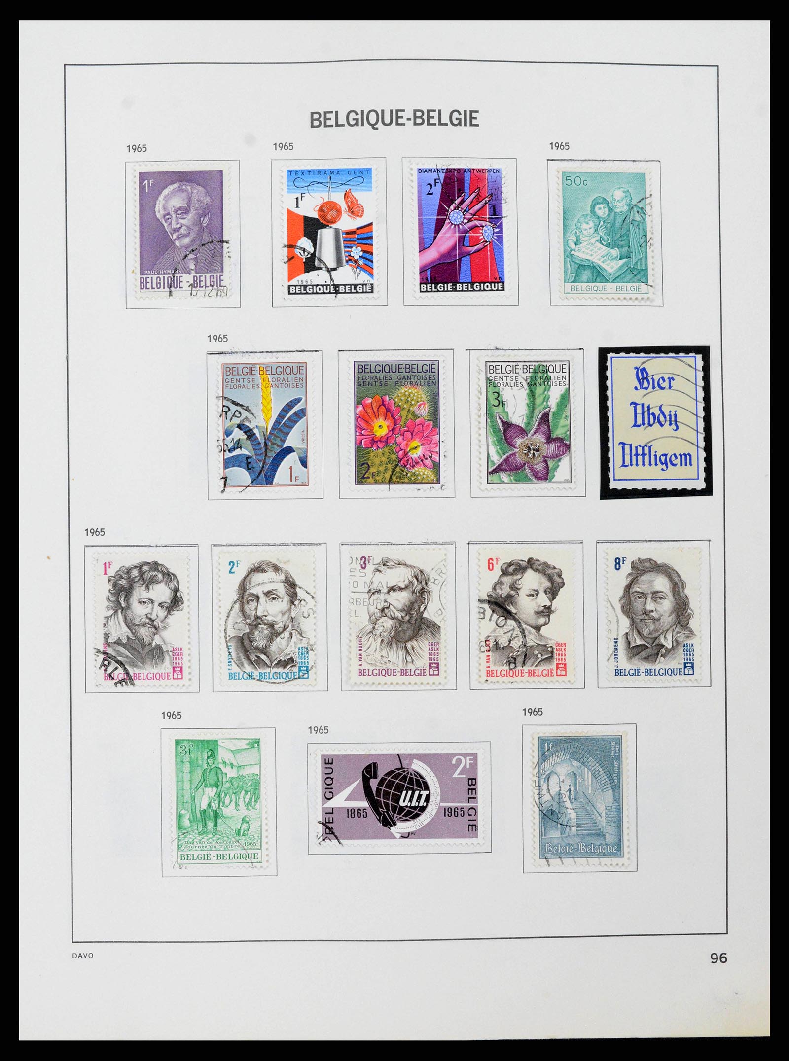 38663 0094 - Stamp collection 38663 Belgium 1849-2013.