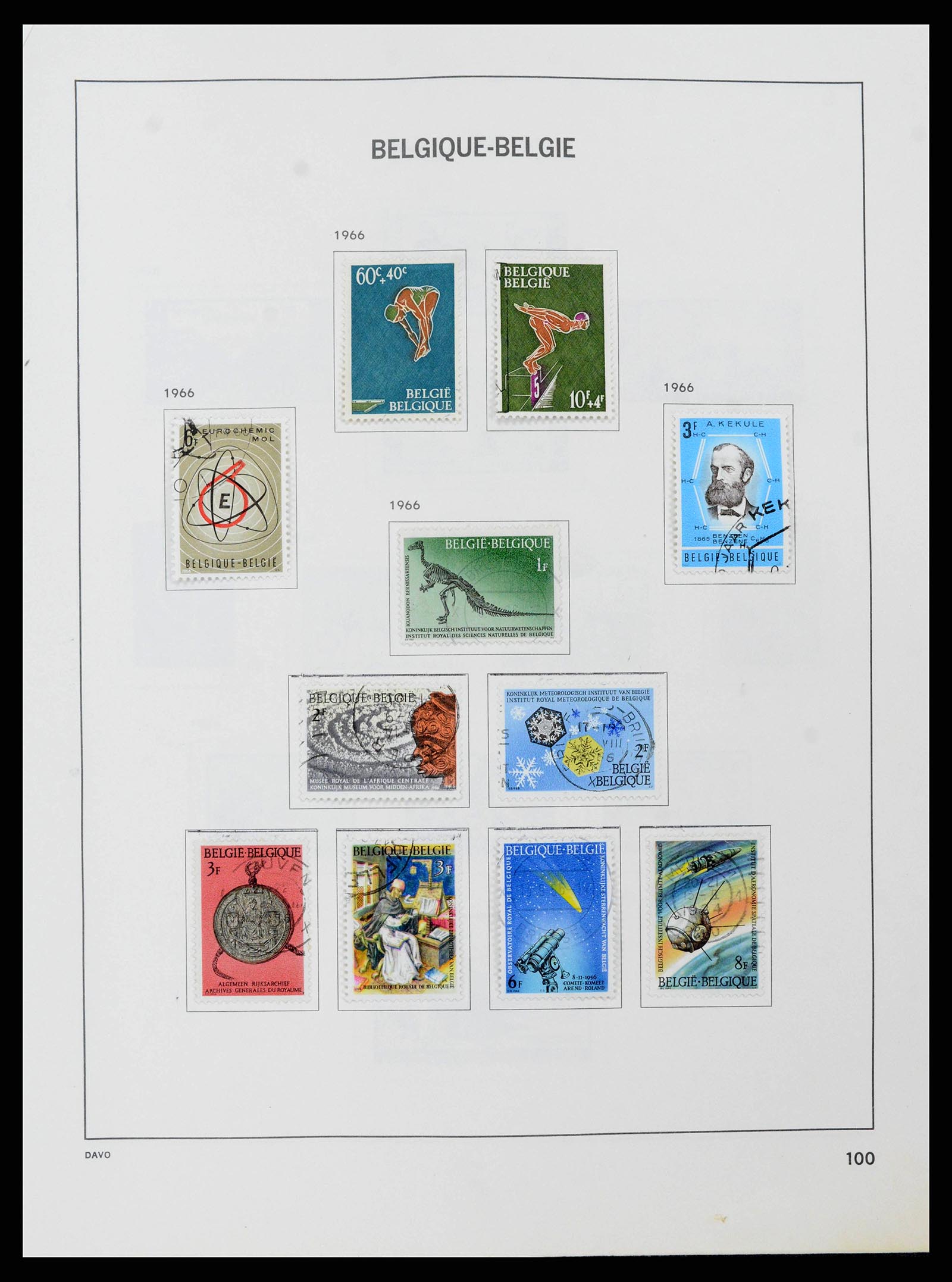 38663 0098 - Stamp collection 38663 Belgium 1849-2013.