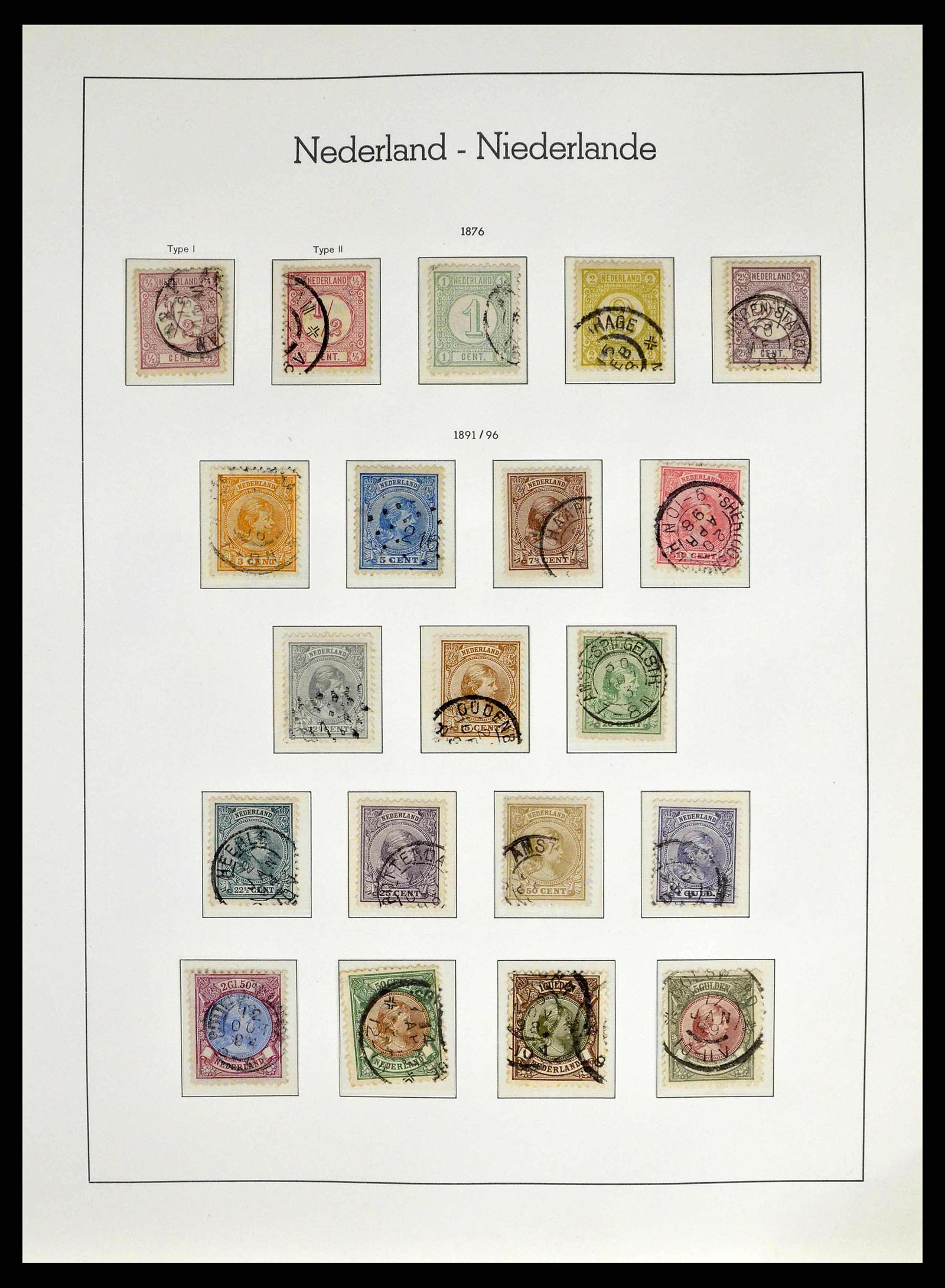 38667 0003 - Postzegelverzameling 38667 Nederland 1852-1968.