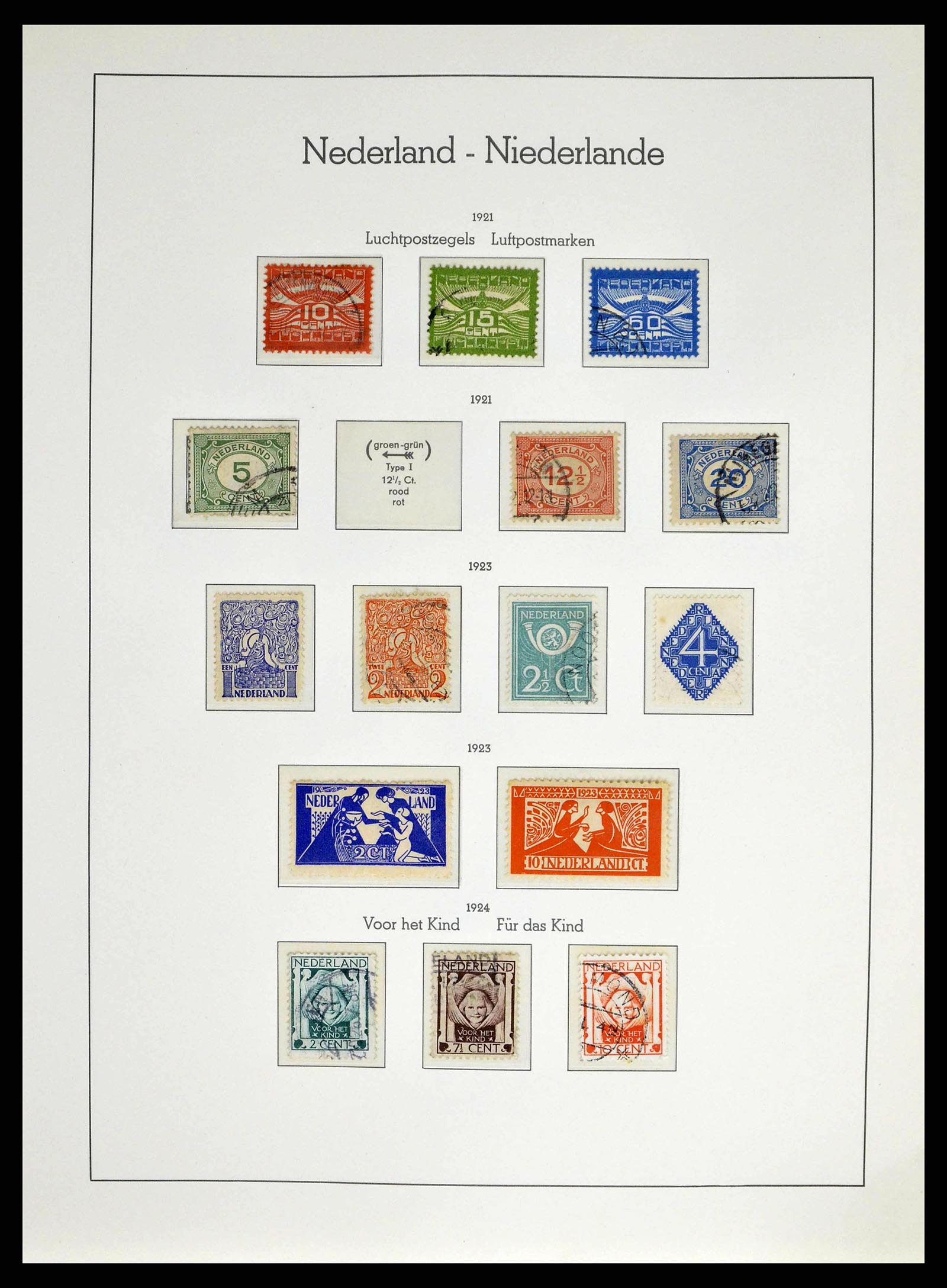 38667 0008 - Postzegelverzameling 38667 Nederland 1852-1968.