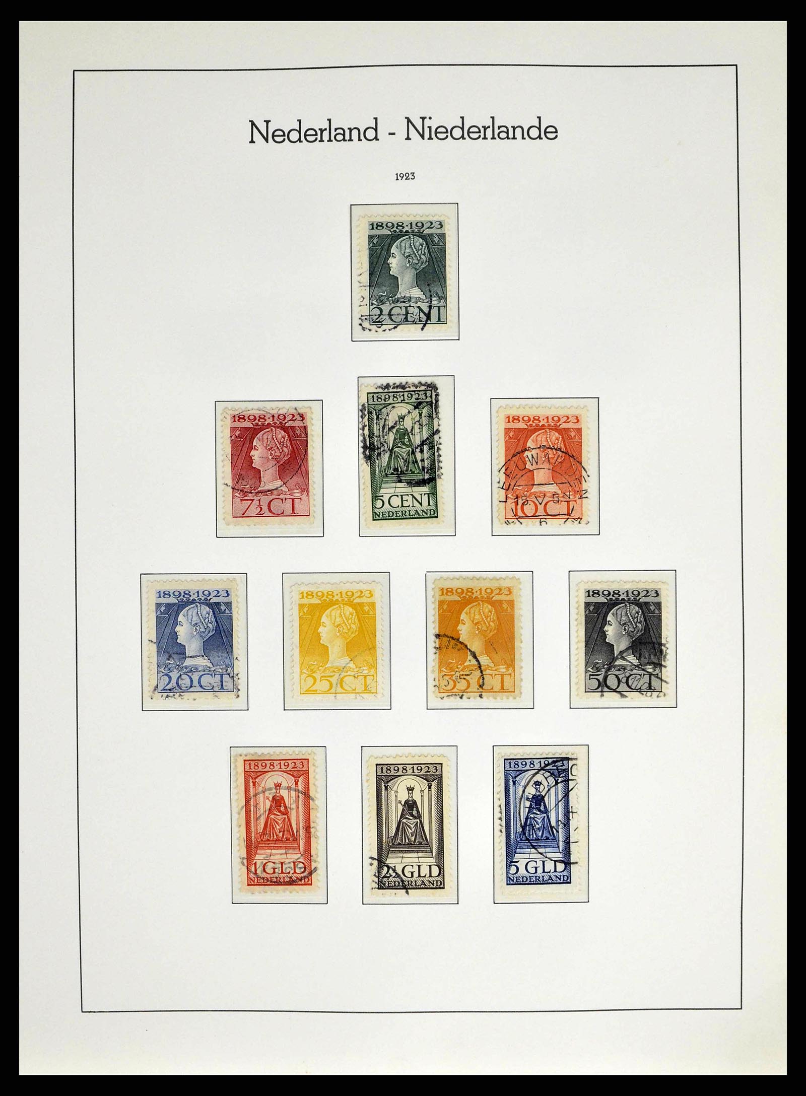 38667 0010 - Postzegelverzameling 38667 Nederland 1852-1968.