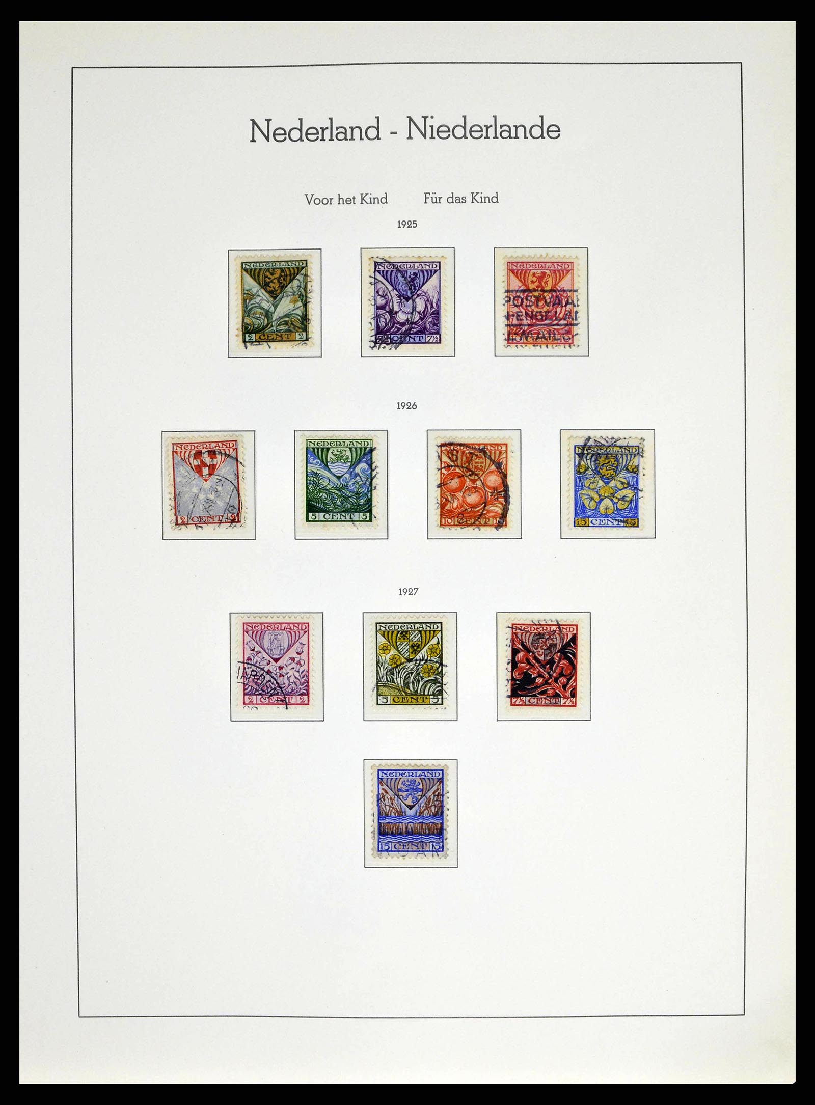 38667 0013 - Postzegelverzameling 38667 Nederland 1852-1968.
