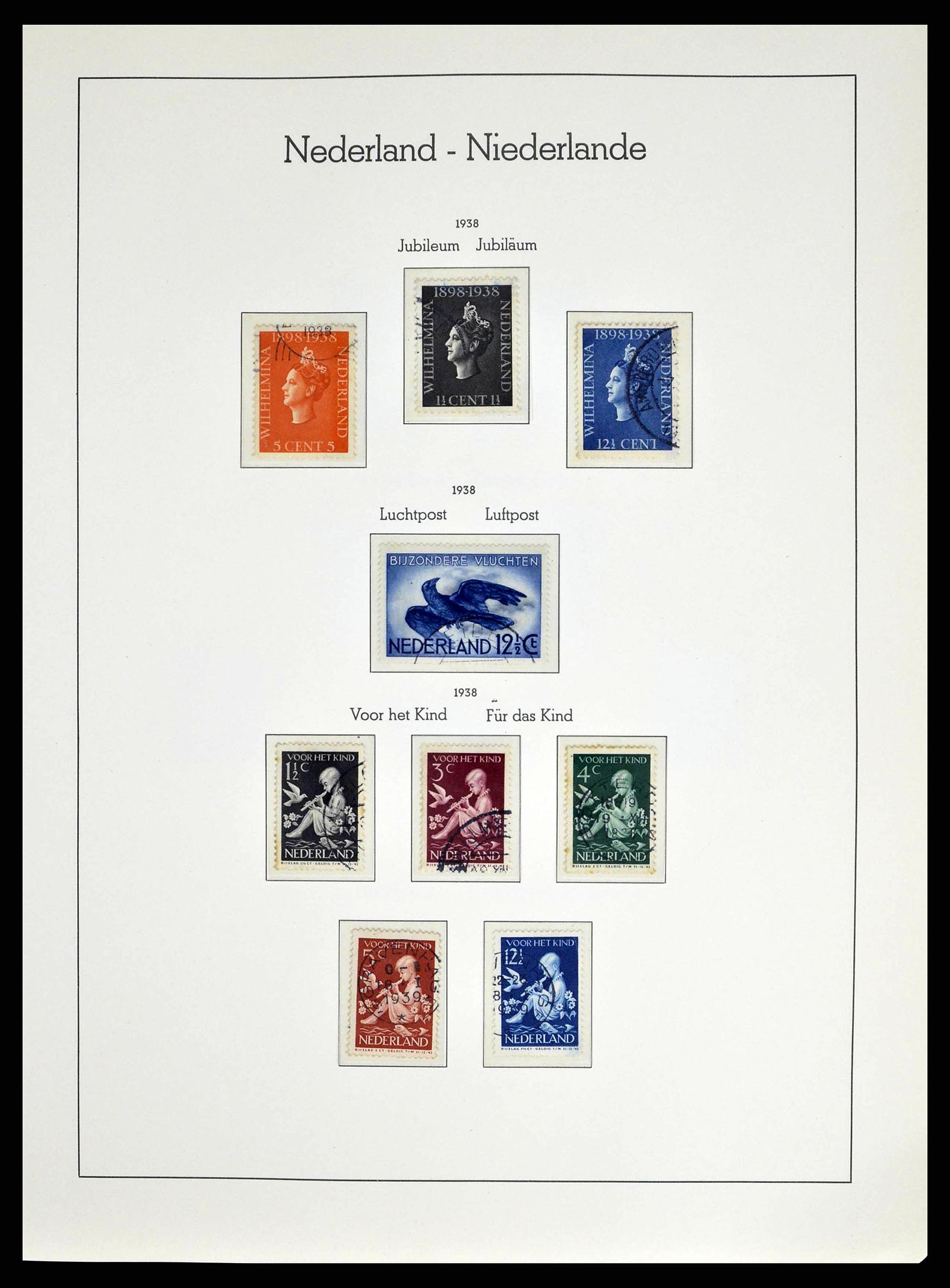 38667 0024 - Postzegelverzameling 38667 Nederland 1852-1968.
