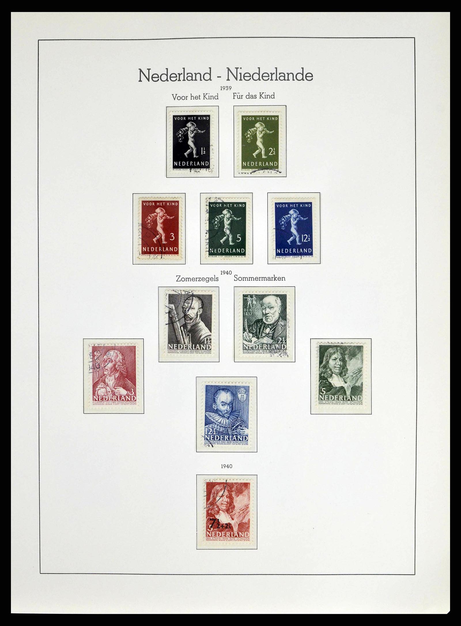 38667 0026 - Postzegelverzameling 38667 Nederland 1852-1968.