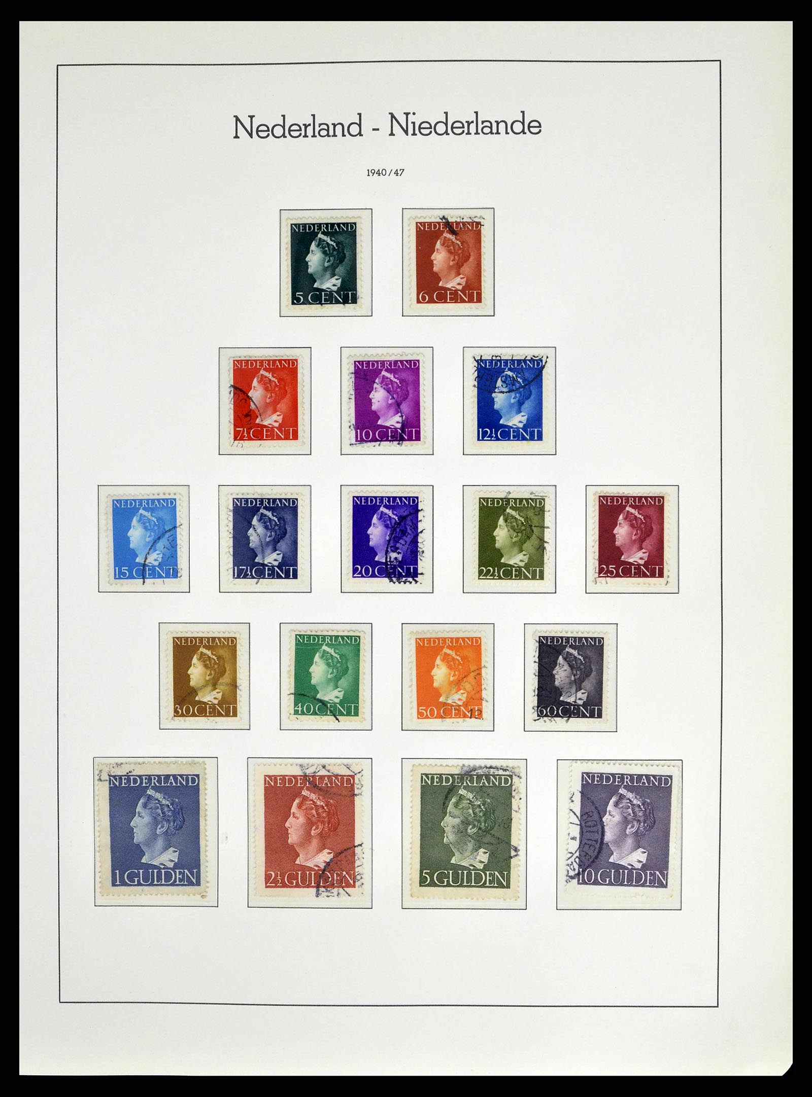 38667 0027 - Stamp collection 38667 Netherlands 1852-1968.