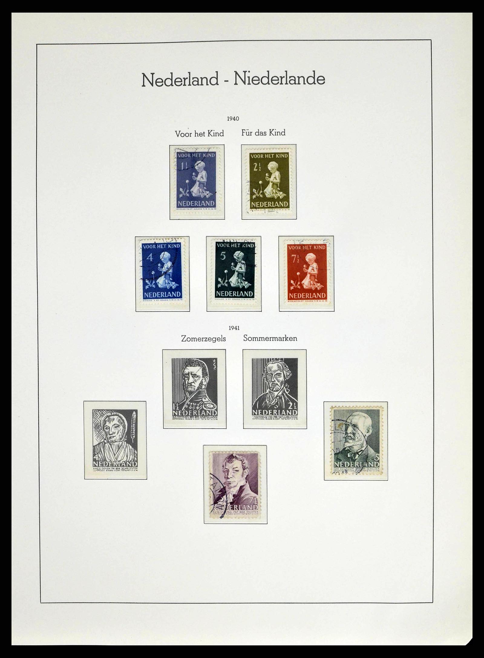 38667 0029 - Postzegelverzameling 38667 Nederland 1852-1968.