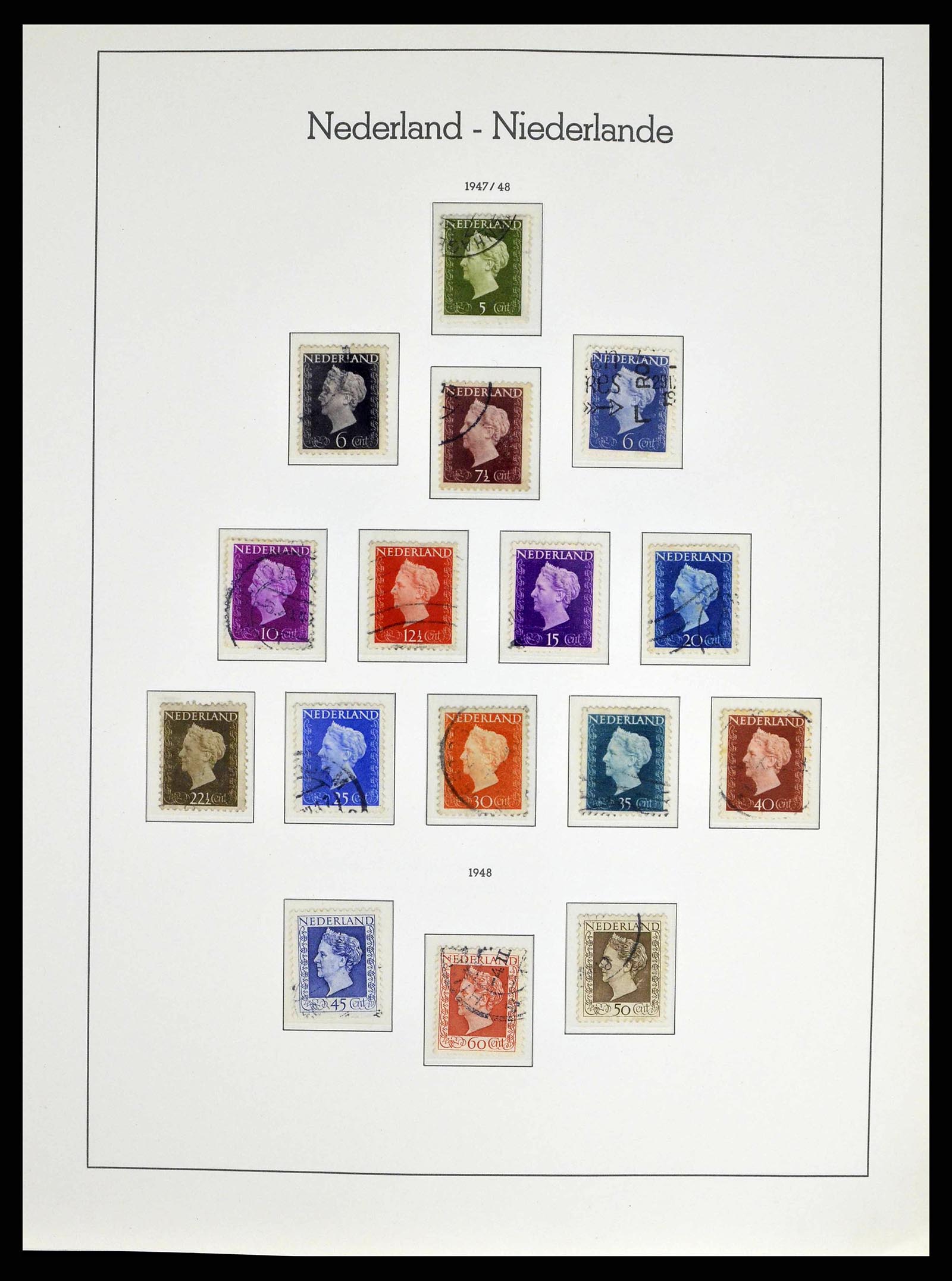 38667 0038 - Stamp collection 38667 Netherlands 1852-1968.