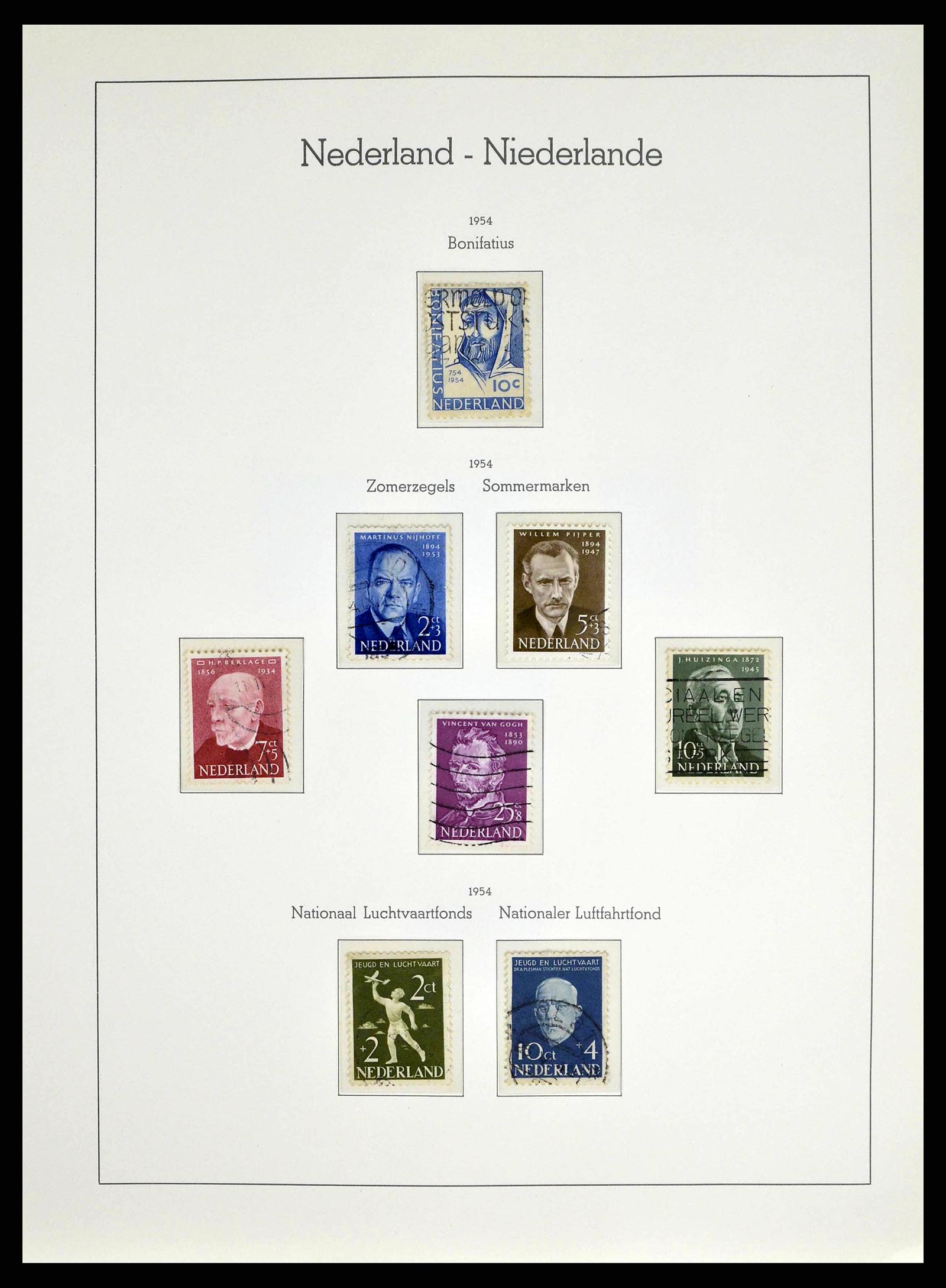 38667 0052 - Postzegelverzameling 38667 Nederland 1852-1968.