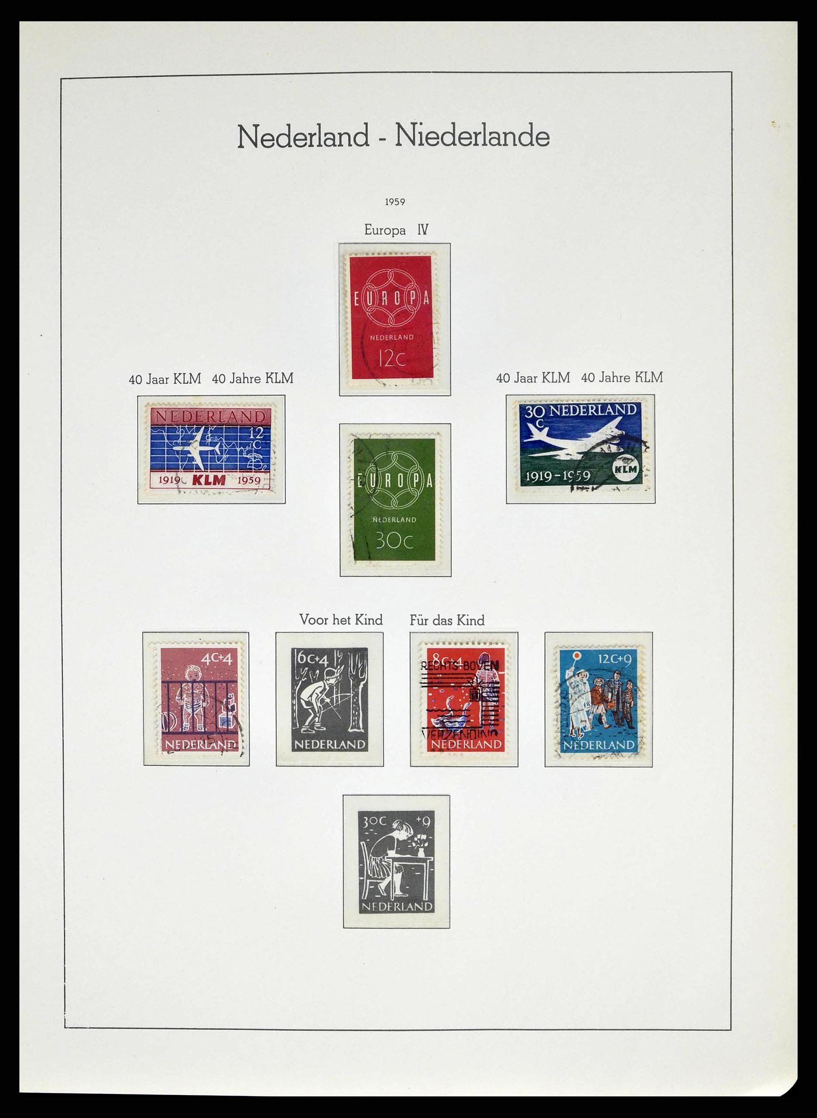 38667 0061 - Stamp collection 38667 Netherlands 1852-1968.