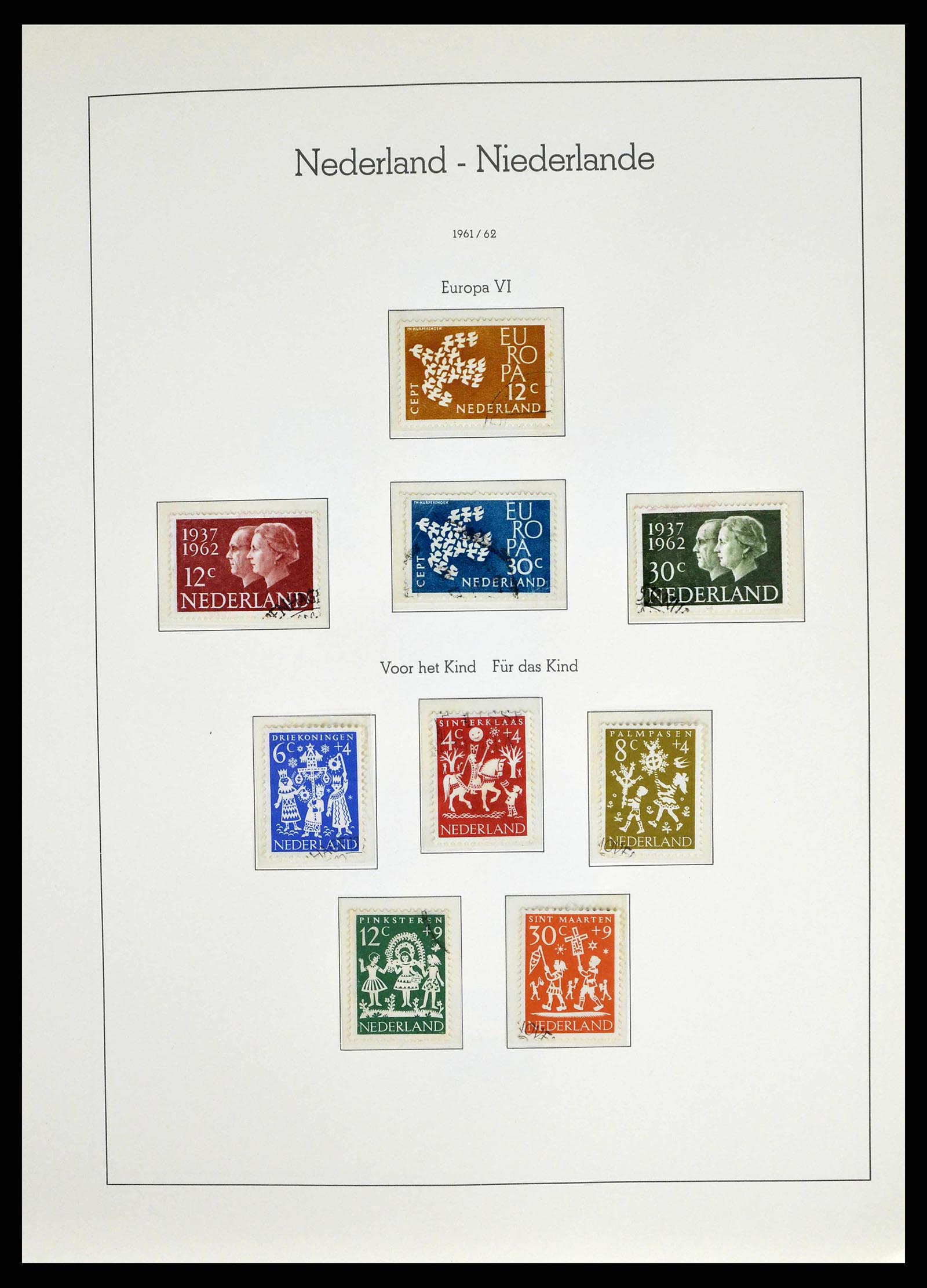 38667 0064 - Stamp collection 38667 Netherlands 1852-1968.