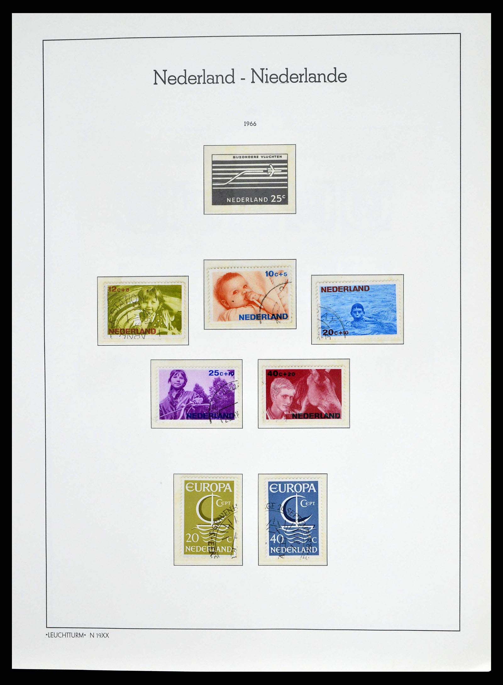 38667 0077 - Stamp collection 38667 Netherlands 1852-1968.