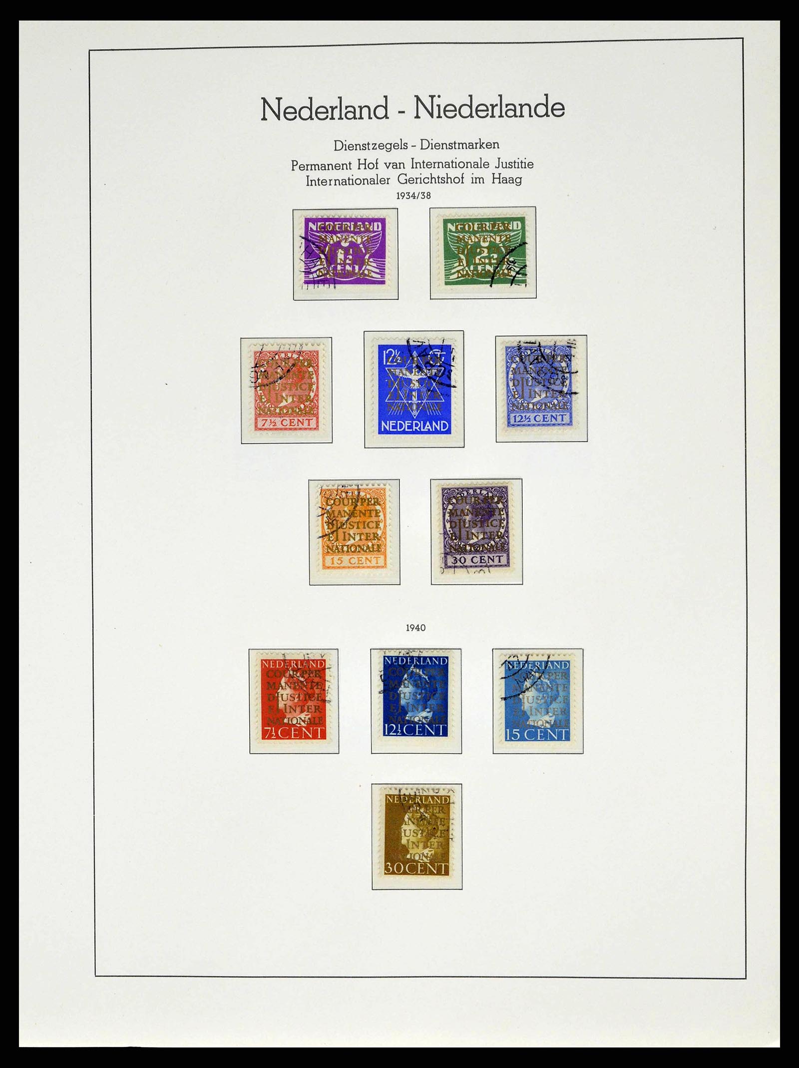 38667 0083 - Postzegelverzameling 38667 Nederland 1852-1968.