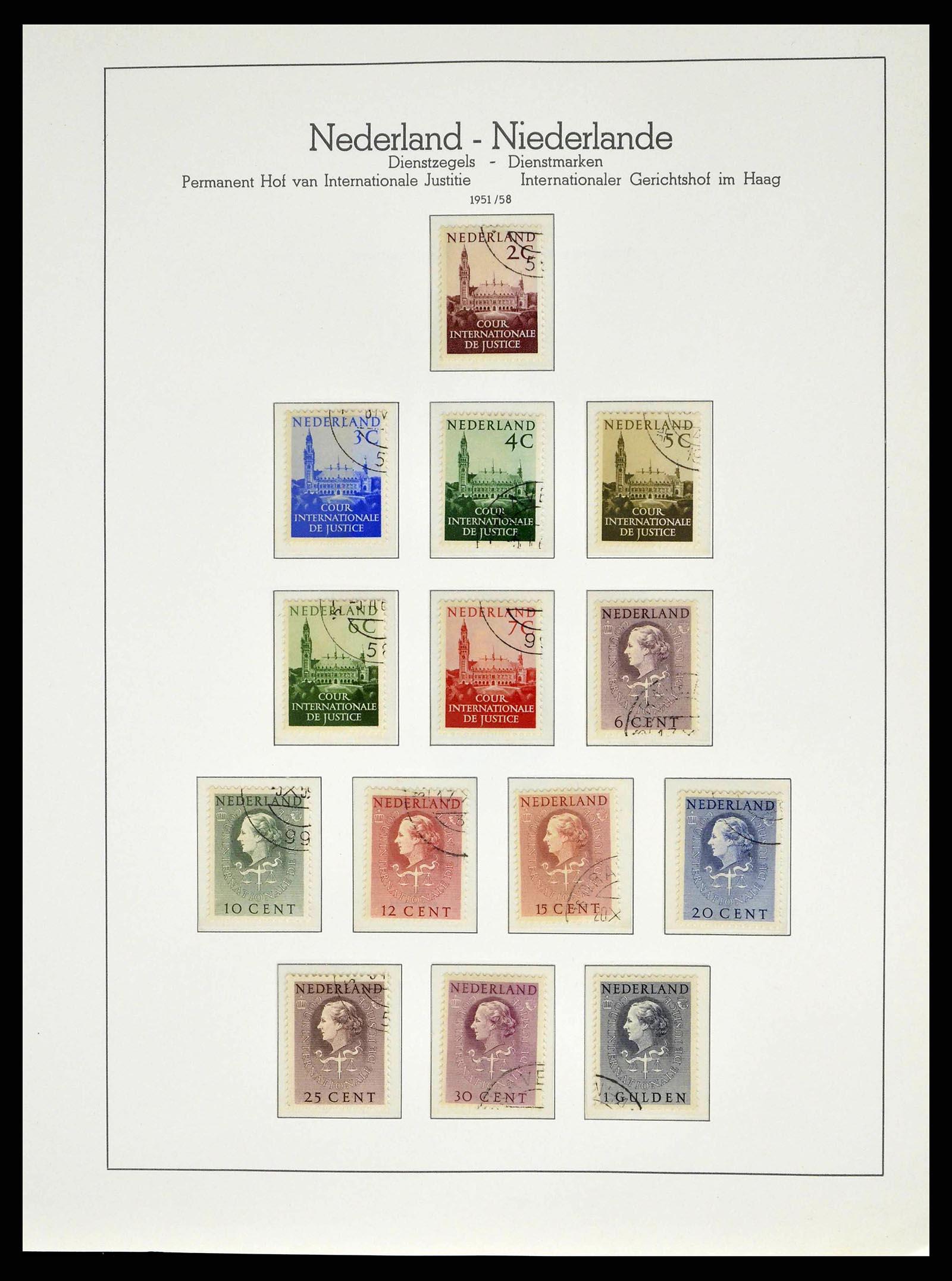 38667 0085 - Postzegelverzameling 38667 Nederland 1852-1968.