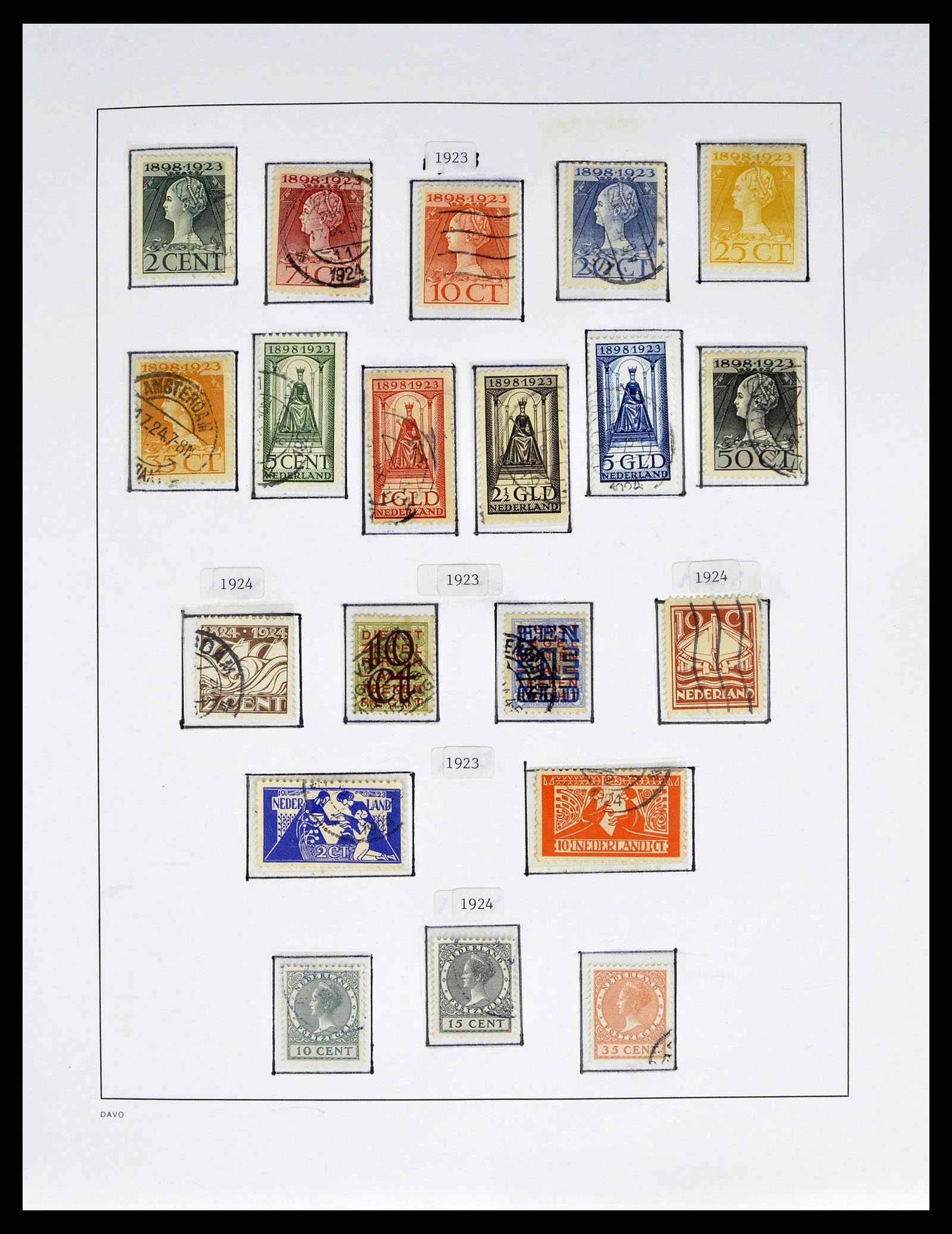 38670 0006 - Postzegelverzameling 38670 Nederland 1852-1968.