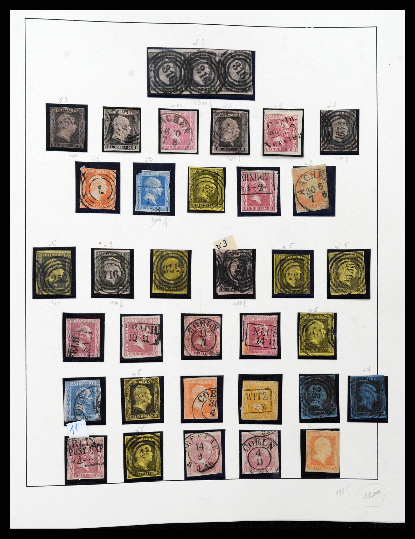 38675 0068 - Stamp collection 38675 Old German States 1850-1920.