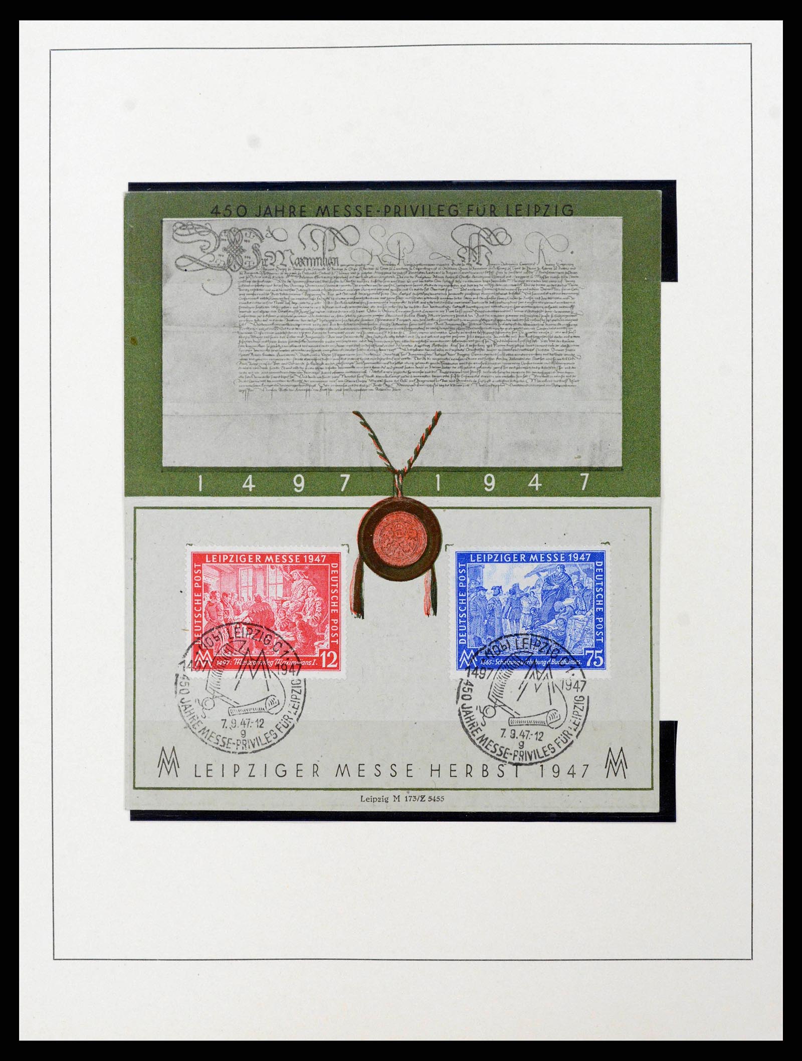 38678 0001 - Postzegelverzameling 38678 DDR 1949-1971.