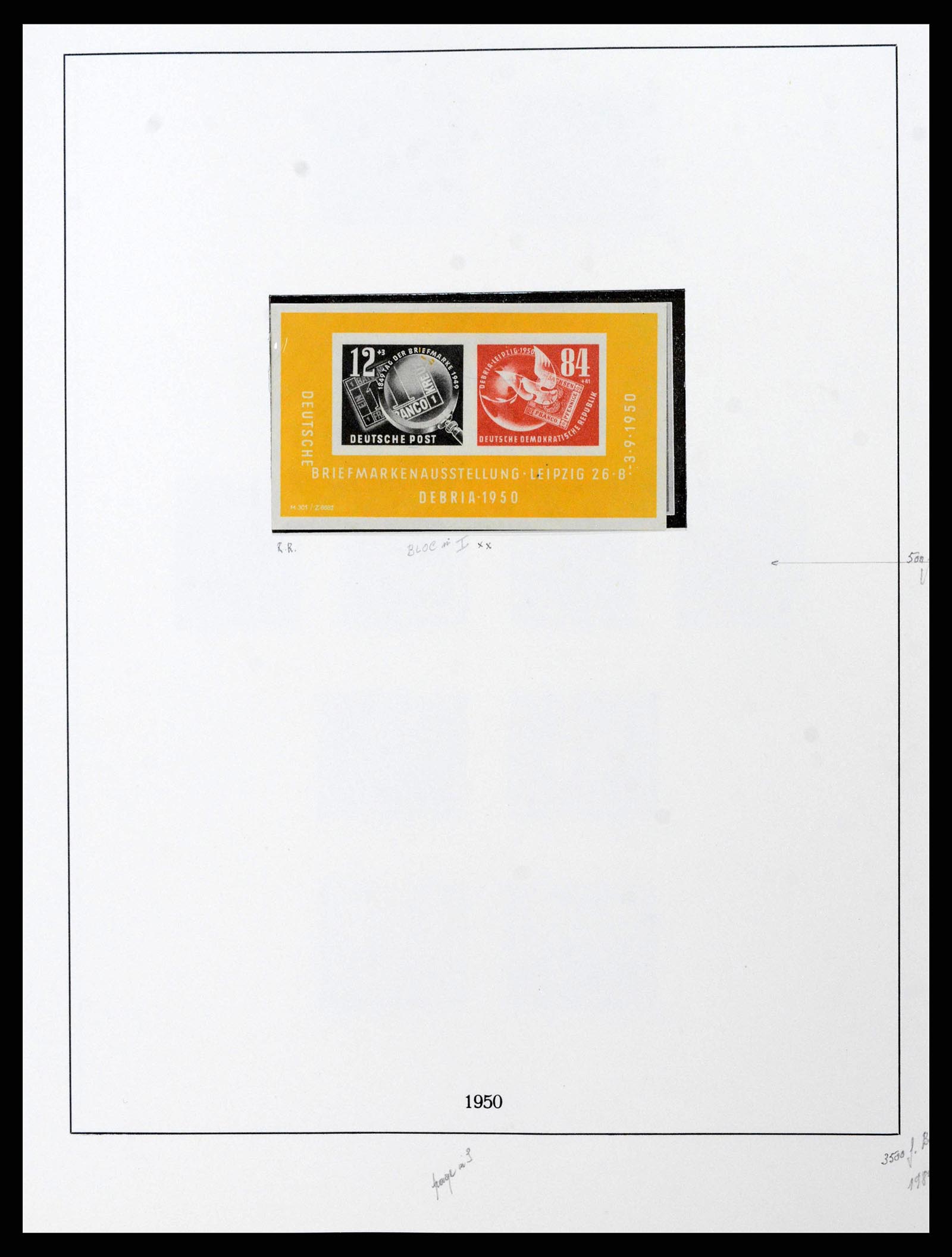 38678 0004 - Postzegelverzameling 38678 DDR 1949-1971.