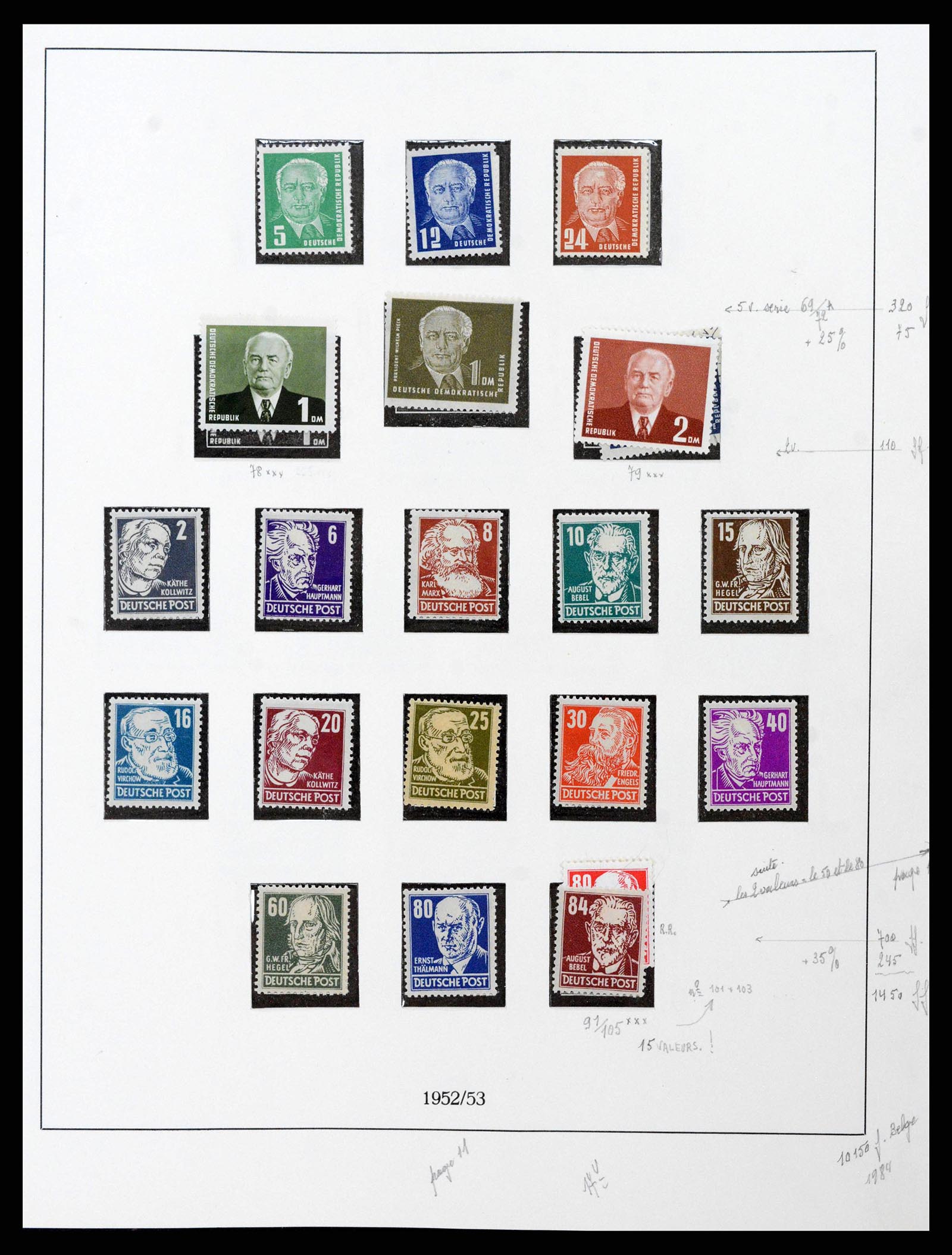 38678 0011 - Postzegelverzameling 38678 DDR 1949-1971.