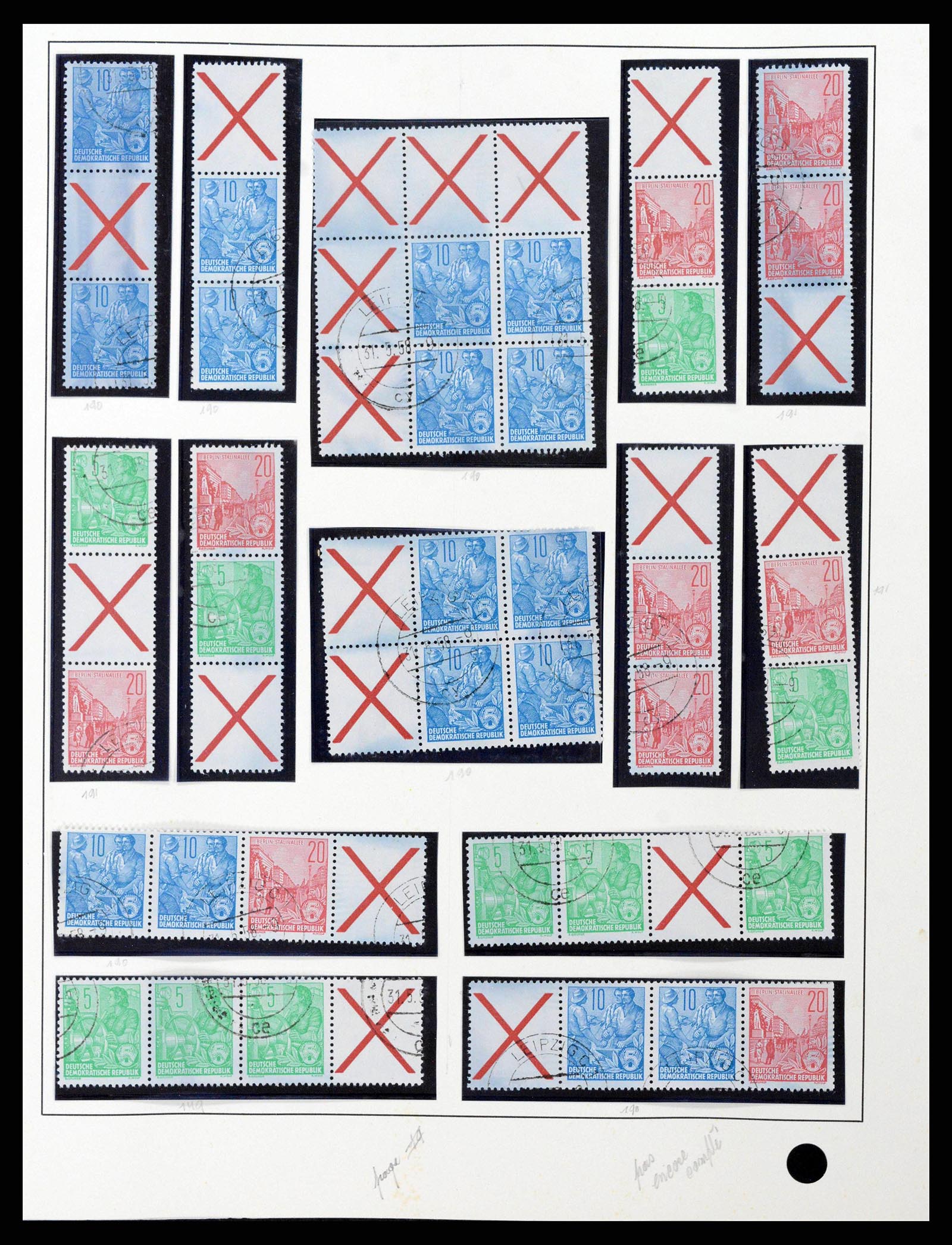 38678 0019 - Postzegelverzameling 38678 DDR 1949-1971.
