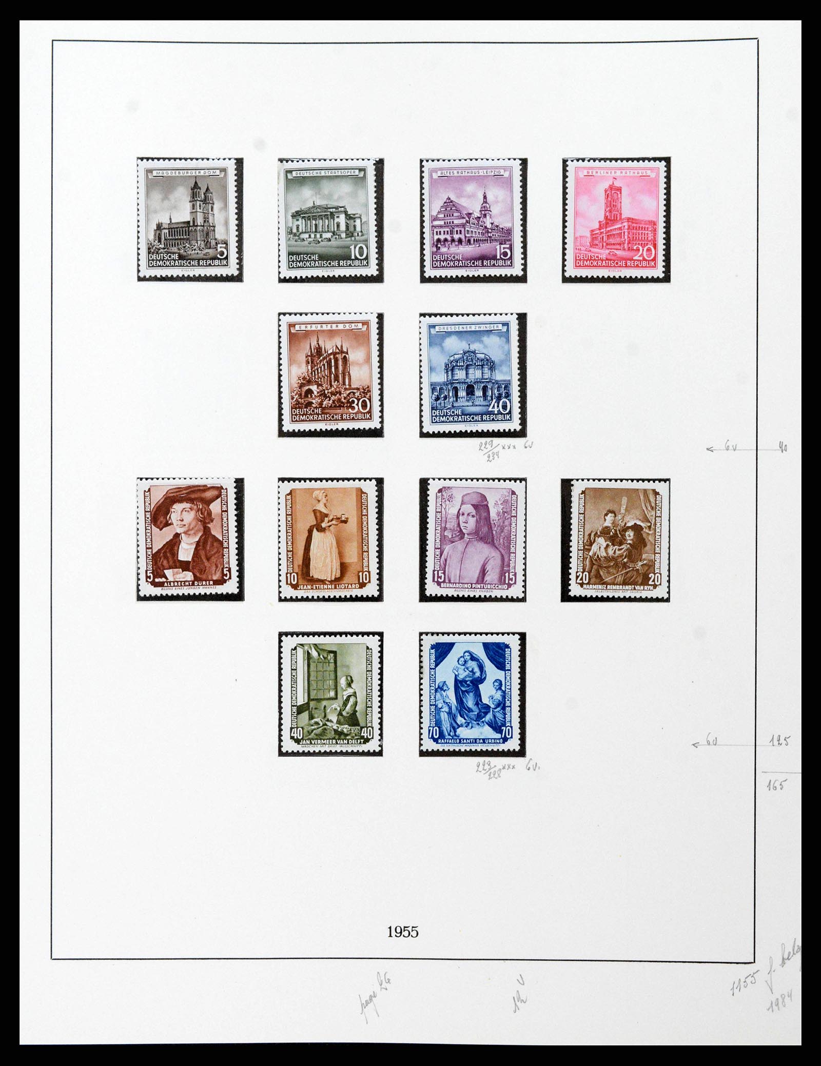 38678 0030 - Postzegelverzameling 38678 DDR 1949-1971.