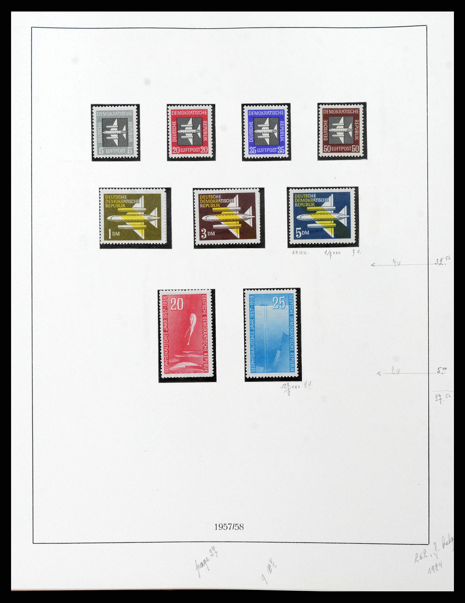 38678 0041 - Postzegelverzameling 38678 DDR 1949-1971.
