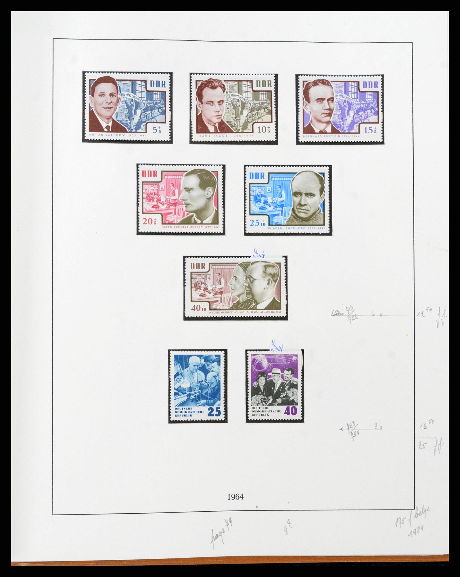 38678 0084 - Postzegelverzameling 38678 DDR 1949-1971.
