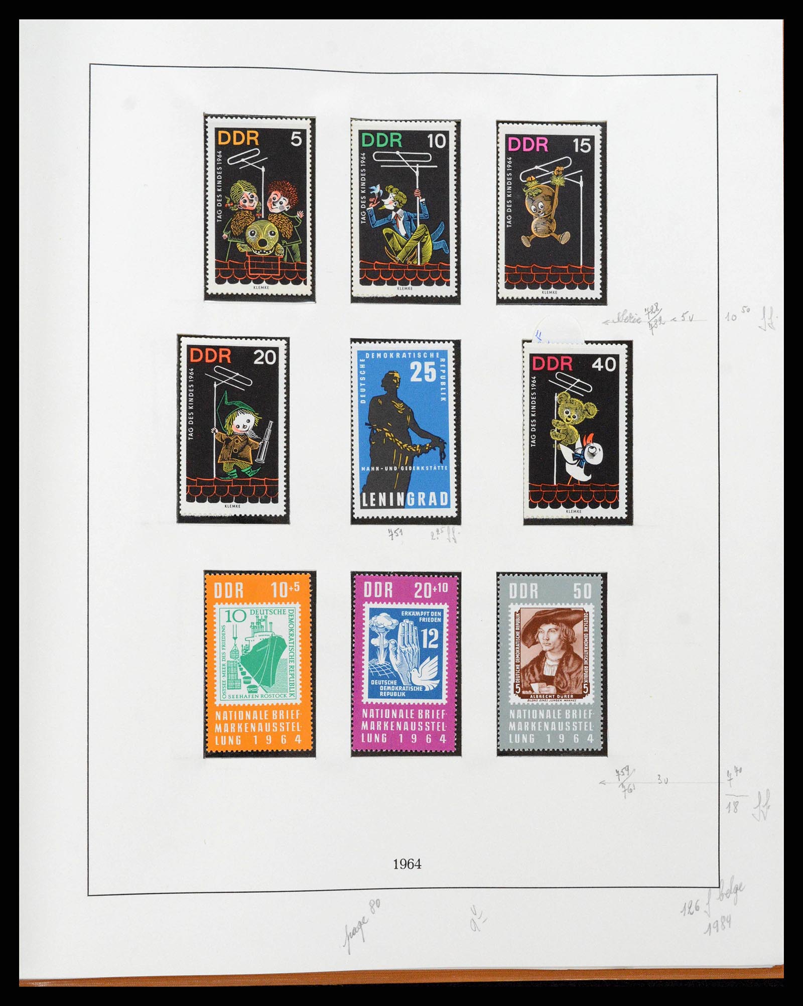 38678 0085 - Postzegelverzameling 38678 DDR 1949-1971.
