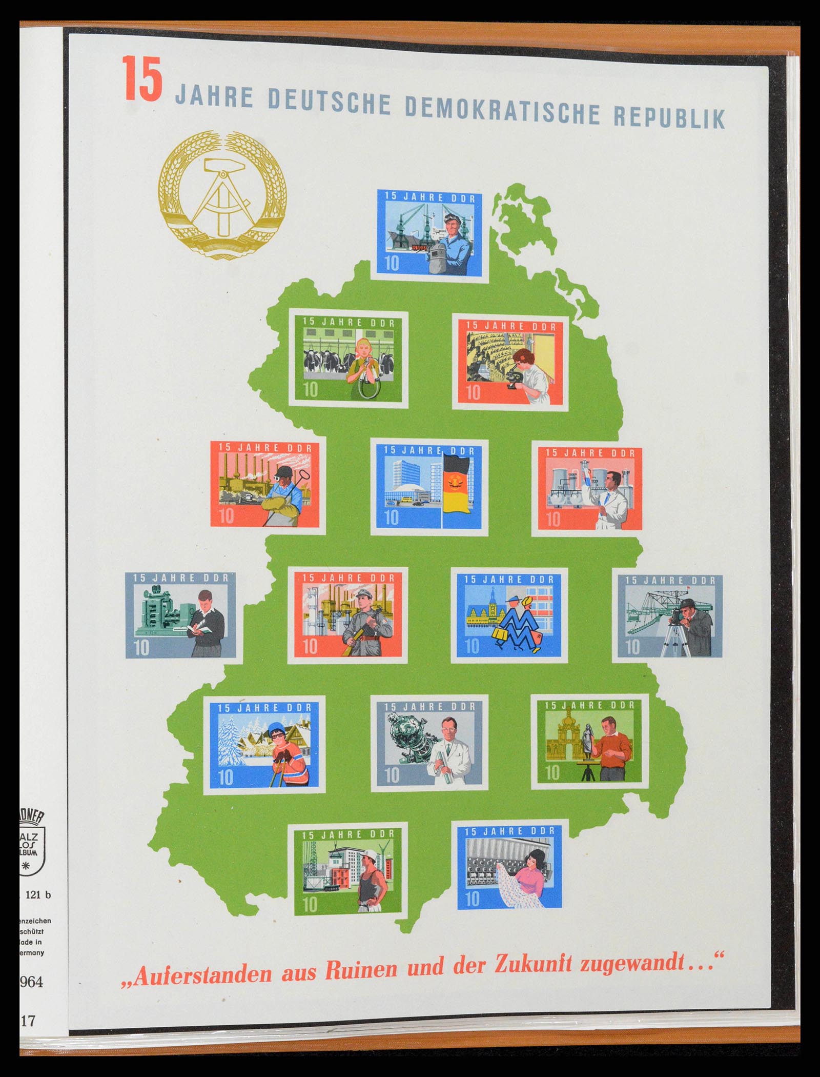 38678 0089 - Postzegelverzameling 38678 DDR 1949-1971.