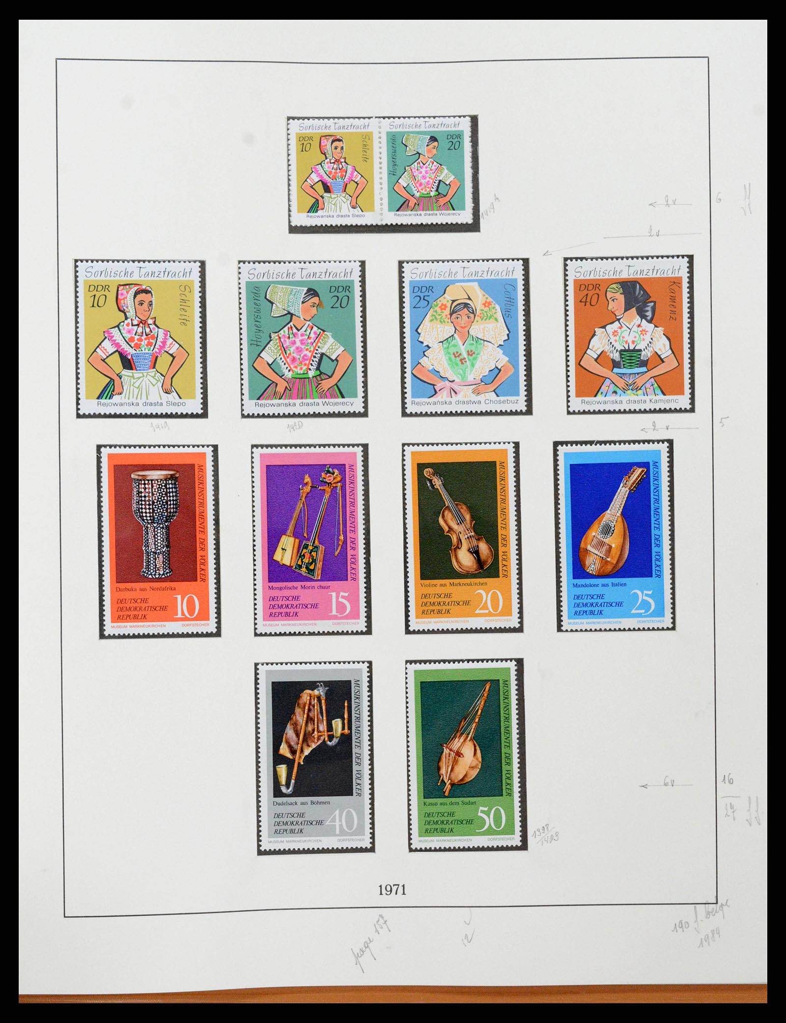 38678 0162 - Postzegelverzameling 38678 DDR 1949-1971.