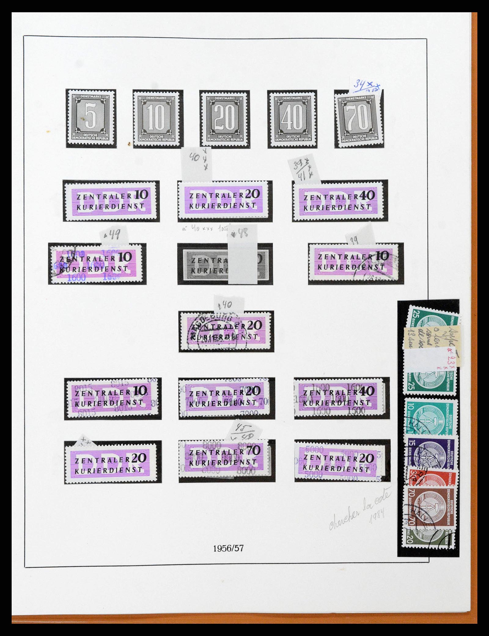 38678 0164 - Stamp collection 38678 GDR 1949-1971.