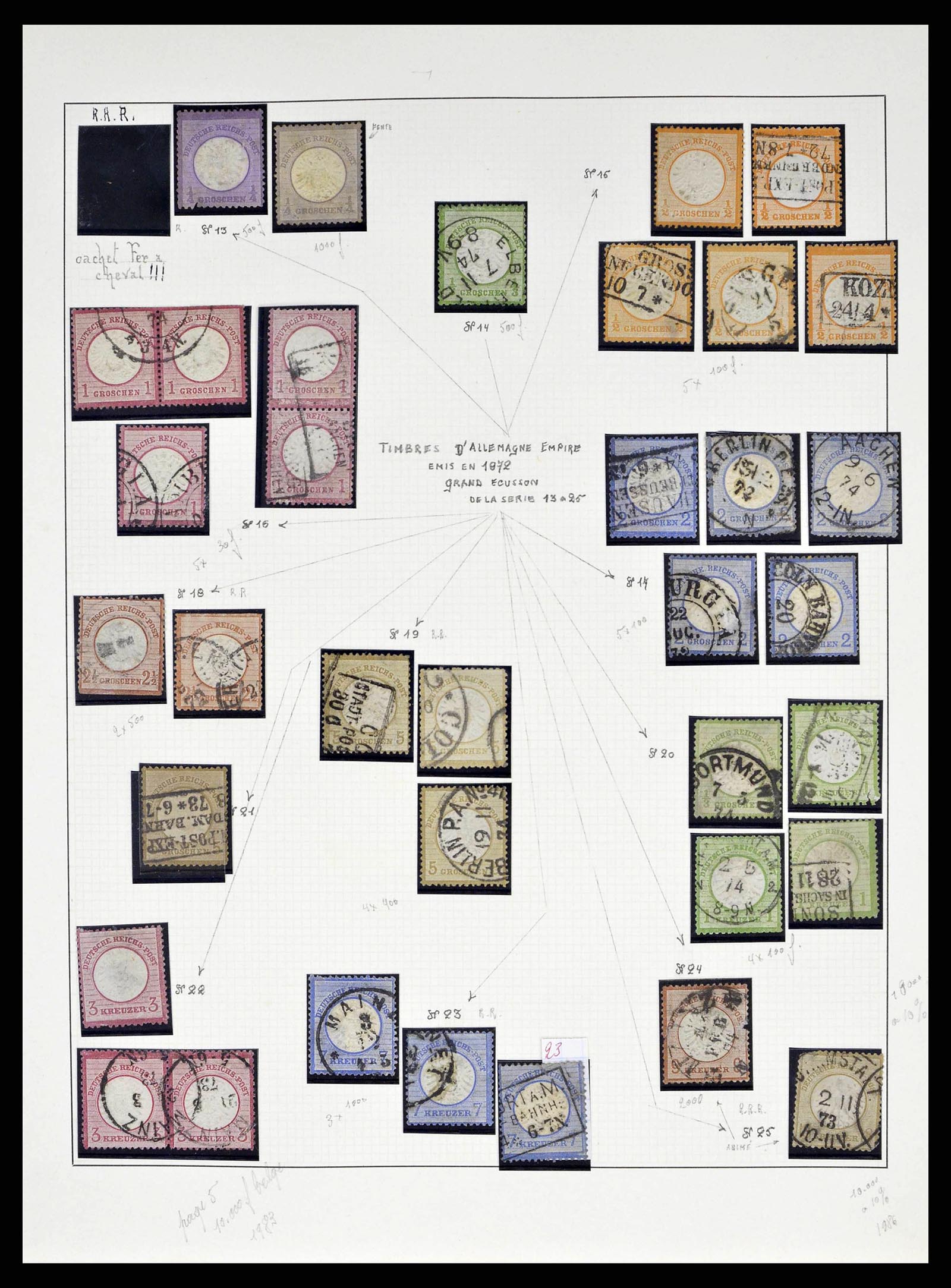 38680 0005 - Stamp collection 38680 German Reich 1872-1945.