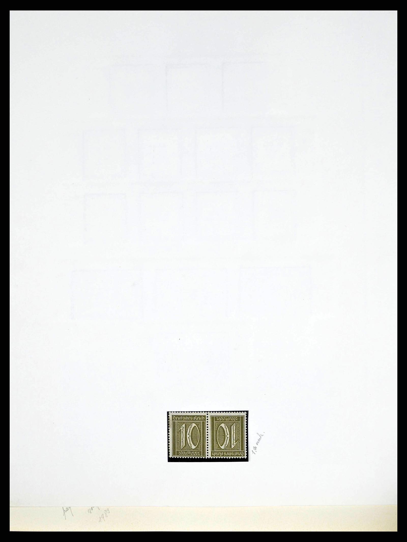 38680 0012 - Postzegelverzameling 38680 Duitse Rijk 1872-1945.