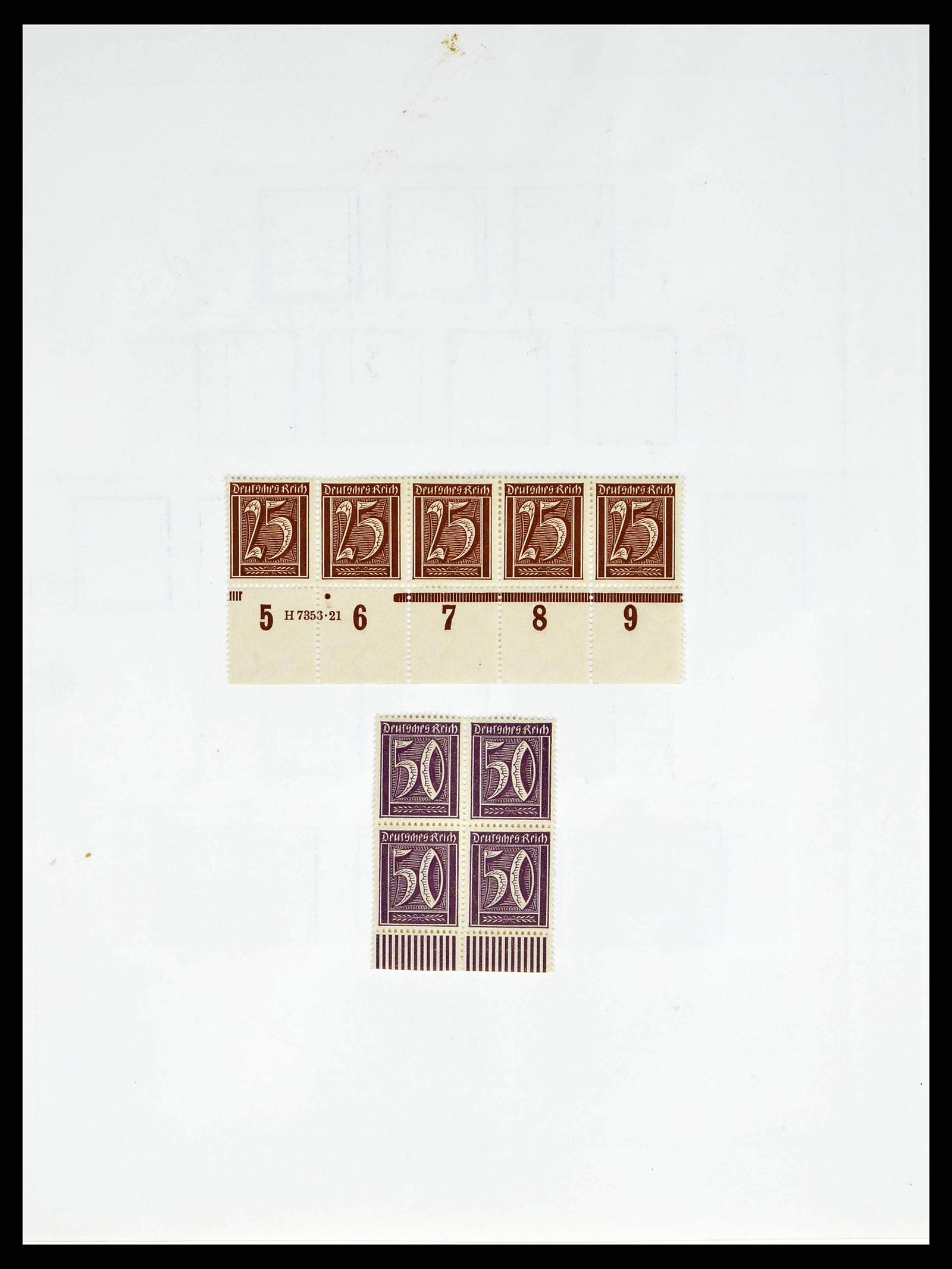 38680 0019 - Stamp collection 38680 German Reich 1872-1945.