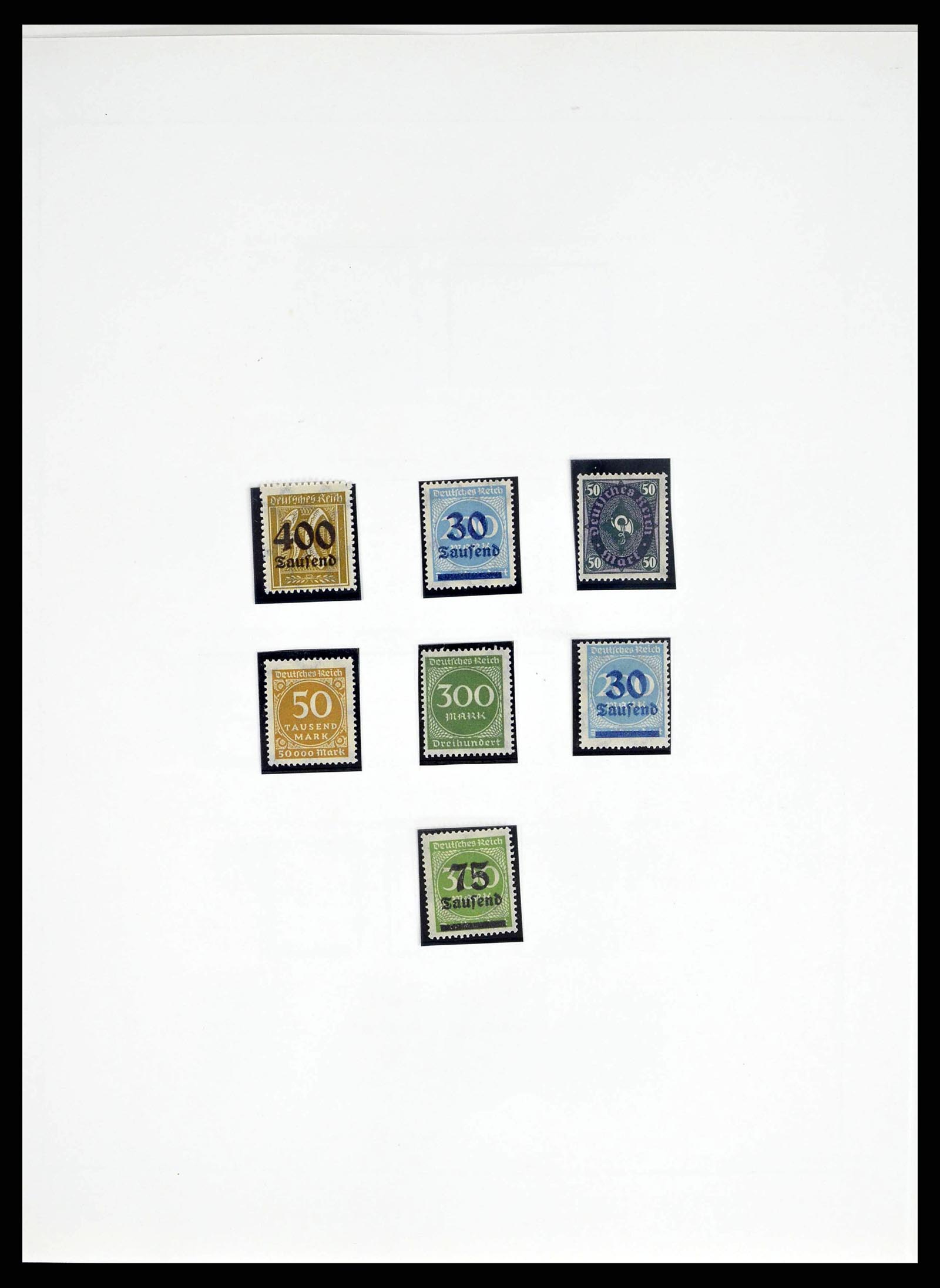 38680 0024 - Stamp collection 38680 German Reich 1872-1945.