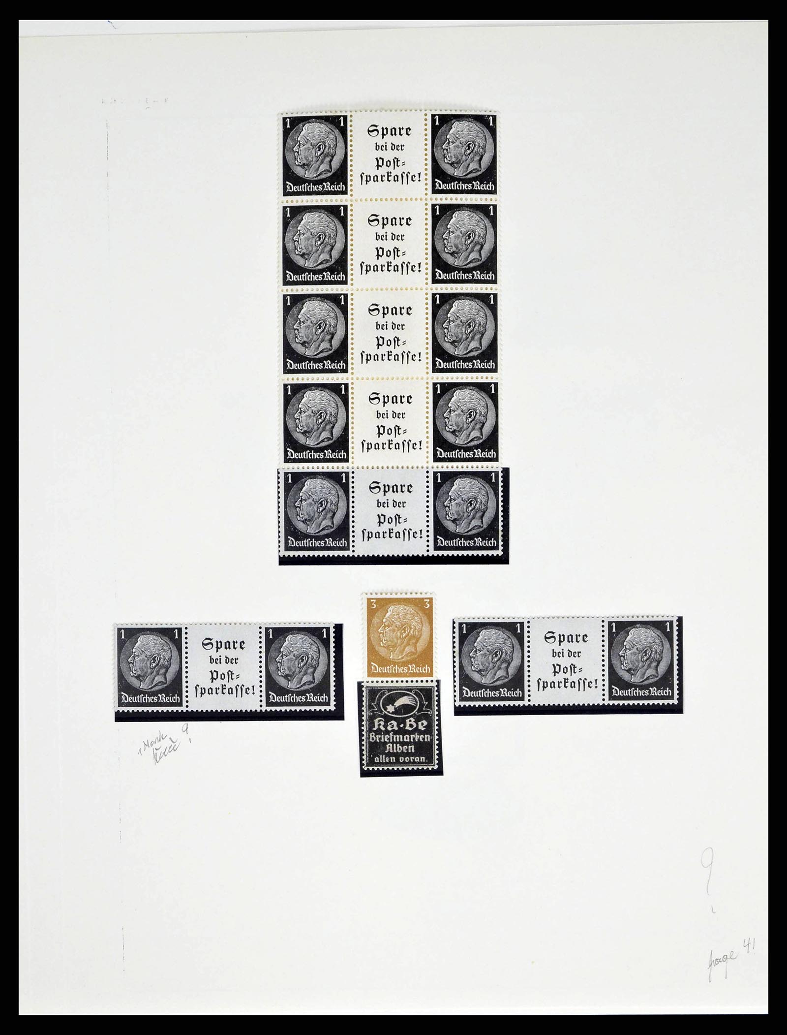 38680 0046 - Stamp collection 38680 German Reich 1872-1945.