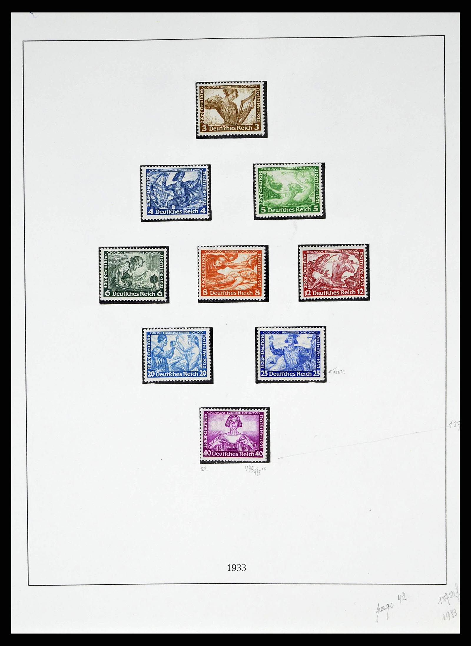 38680 0047 - Postzegelverzameling 38680 Duitse Rijk 1872-1945.