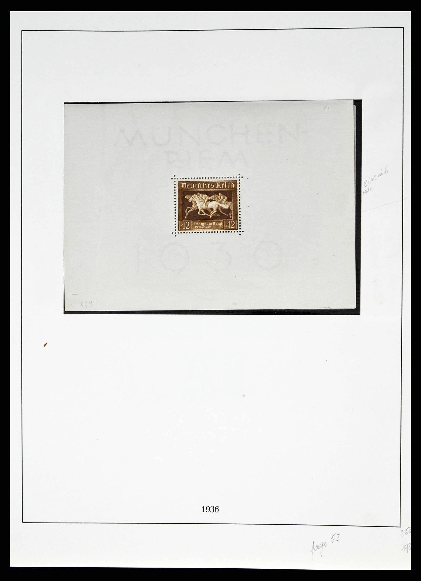 38680 0059 - Stamp collection 38680 German Reich 1872-1945.