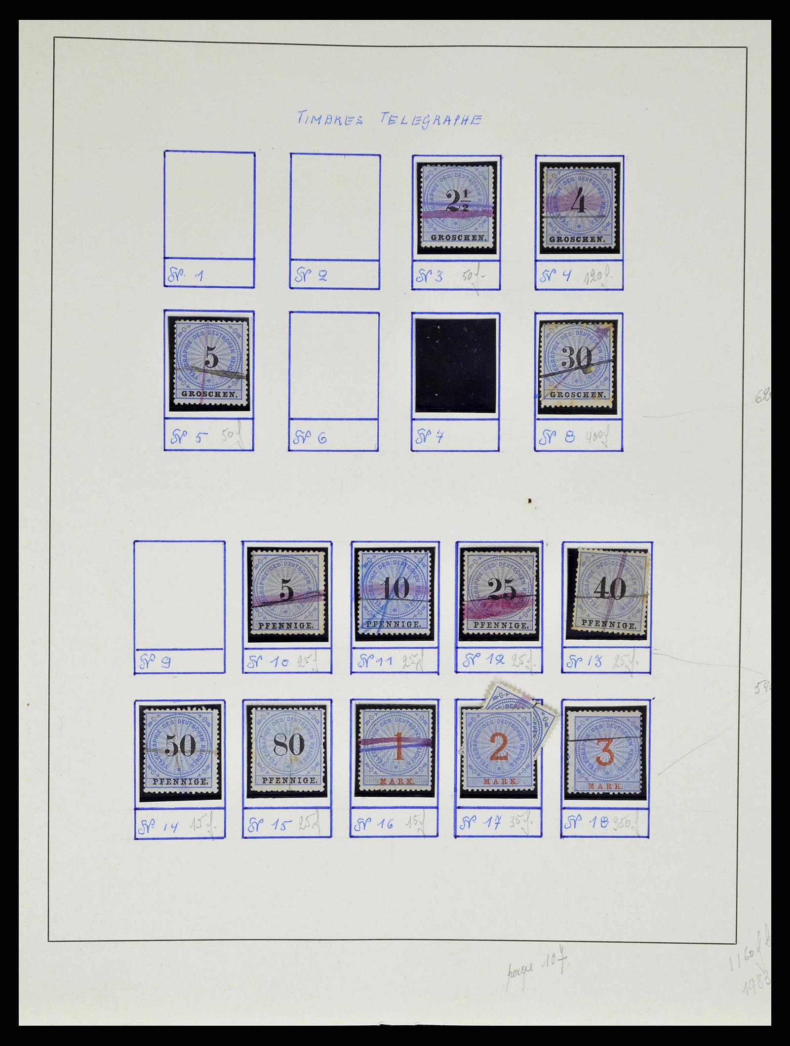 38680 0114 - Stamp collection 38680 German Reich 1872-1945.